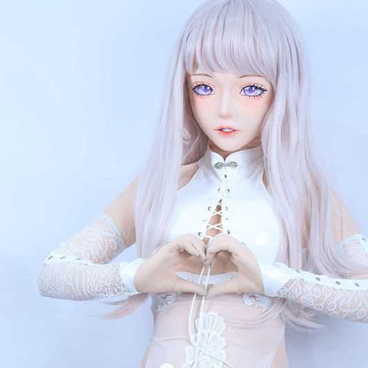 Luna Dr. P Lockable Full Head Kigurumi Mask - Quaworth