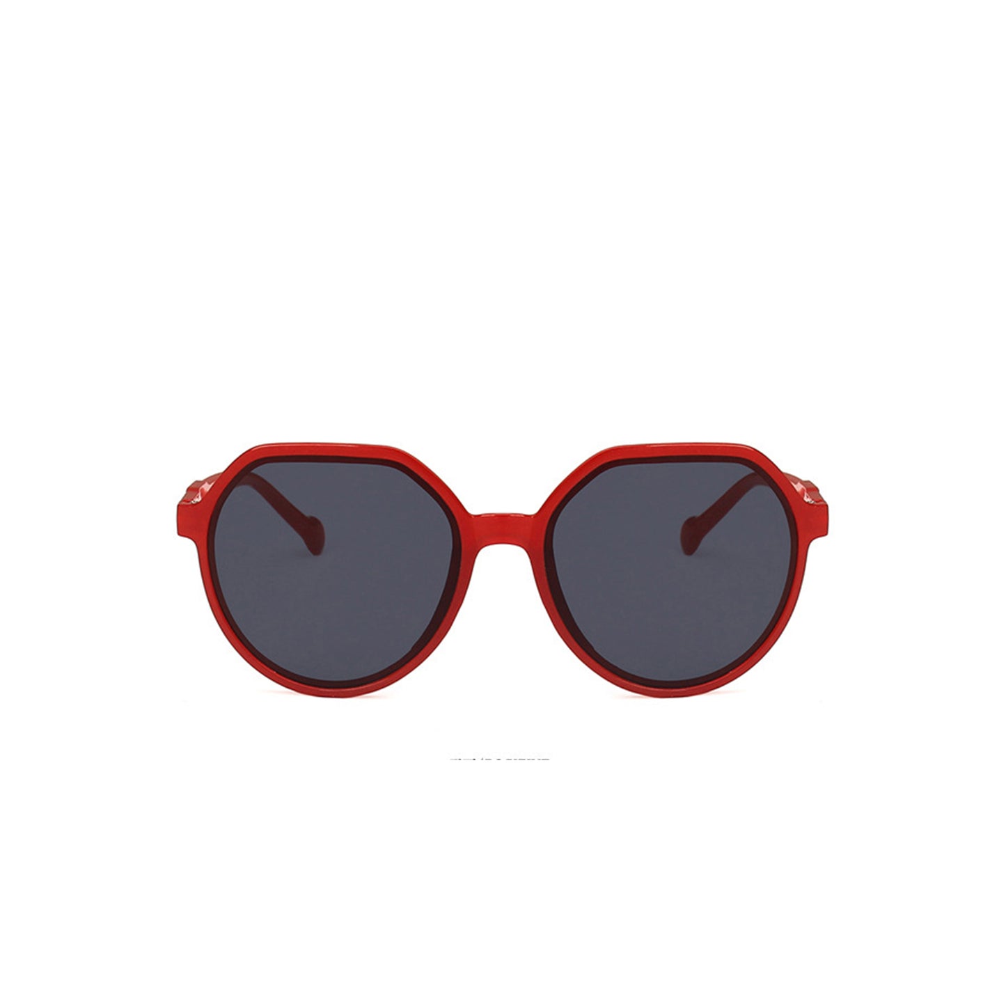 Round Flat Top Frame Sunglasses - Quaworth