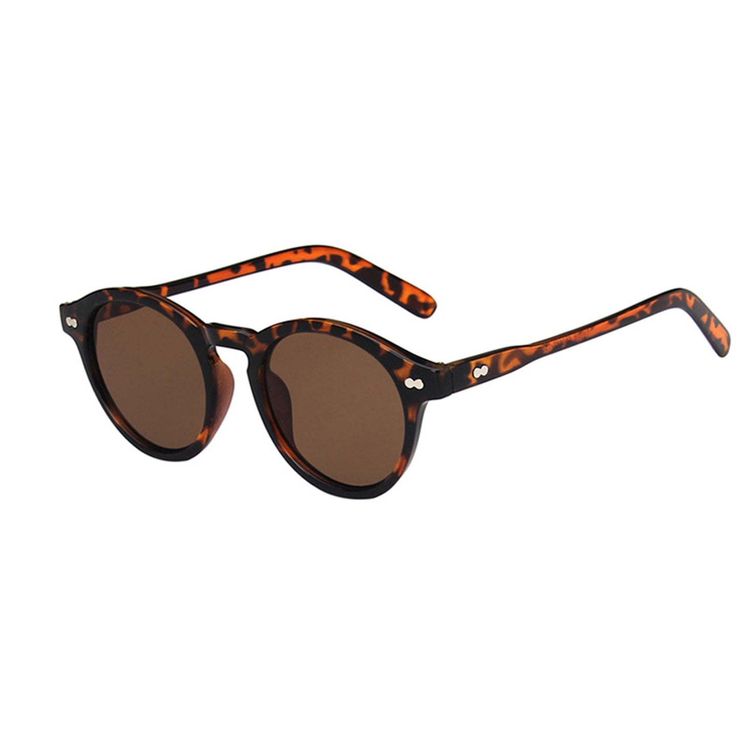 Round Full Thick Frame Sunglasses - Quaworth