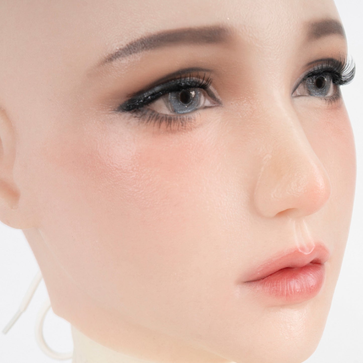 Chin Silicone Realistic Face Female Mask - Quaworth