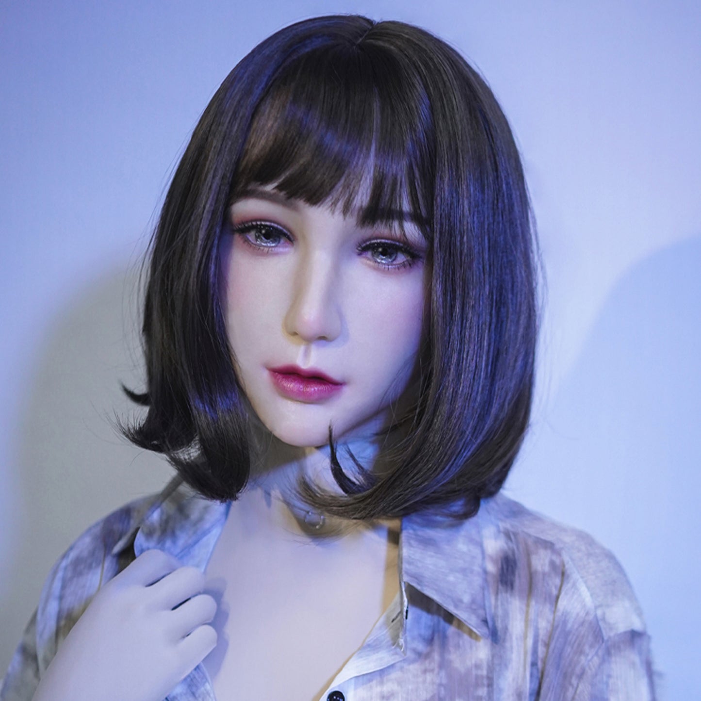 Chin Silicone Realistic Face Female Mask - Quaworth