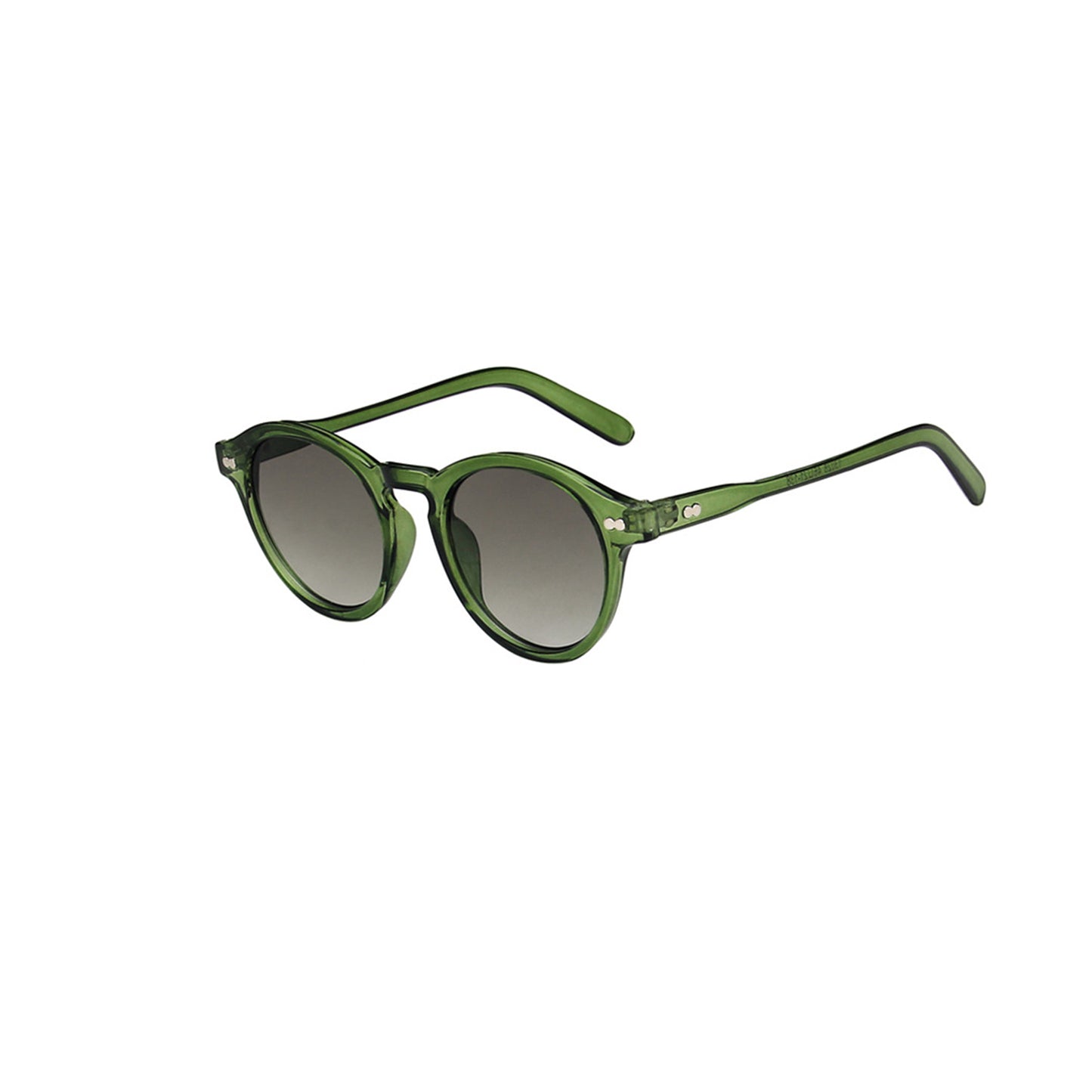 Round Full Thick Frame Sunglasses - Quaworth