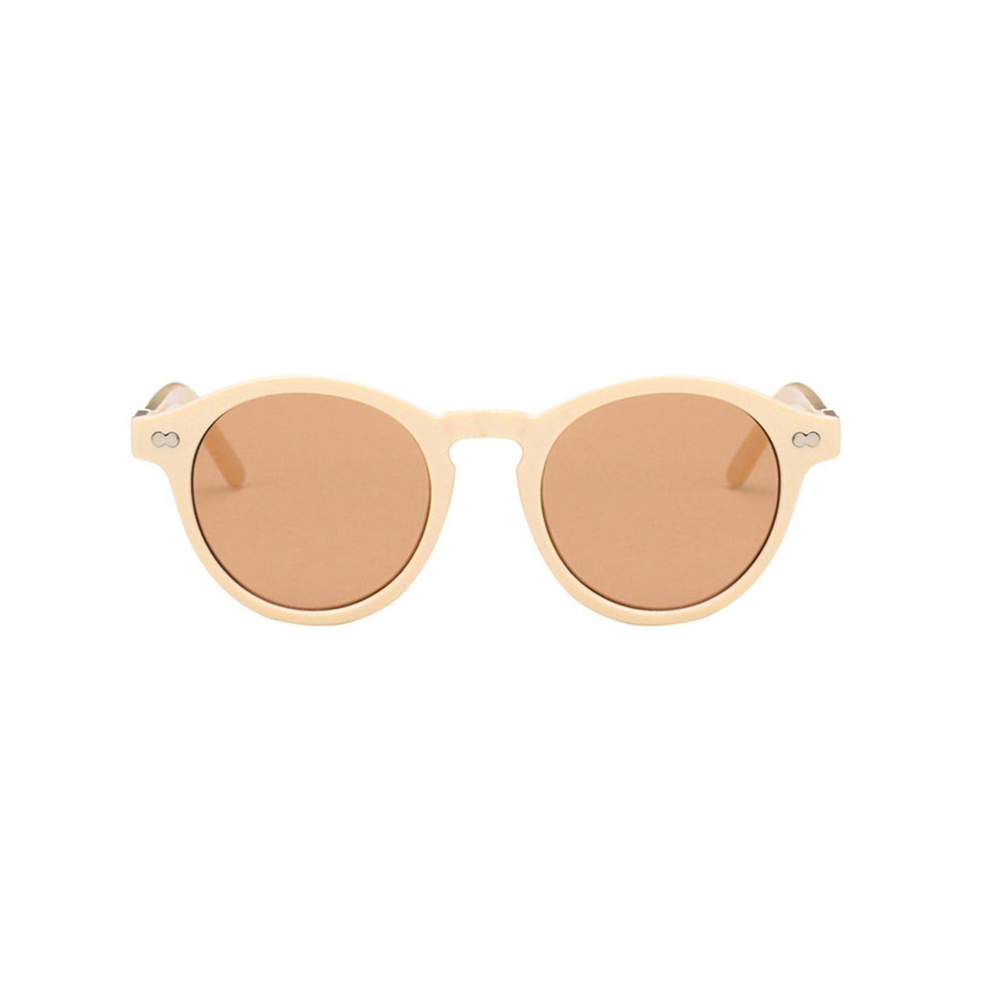 Round Full Thick Frame Sunglasses - Quaworth