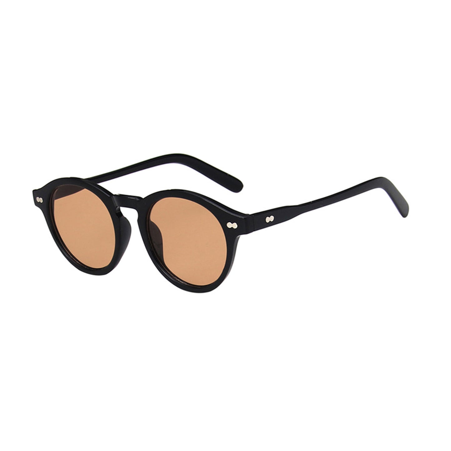Round Full Thick Frame Sunglasses - Quaworth