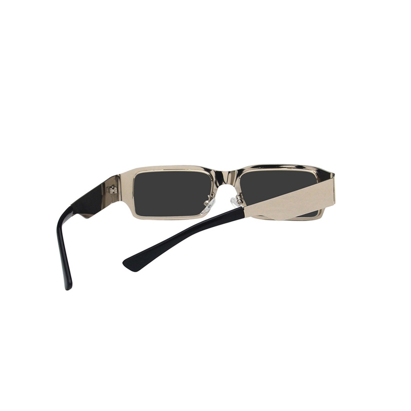 Metal Square Thick Full Frame Sunglasses - Quaworth