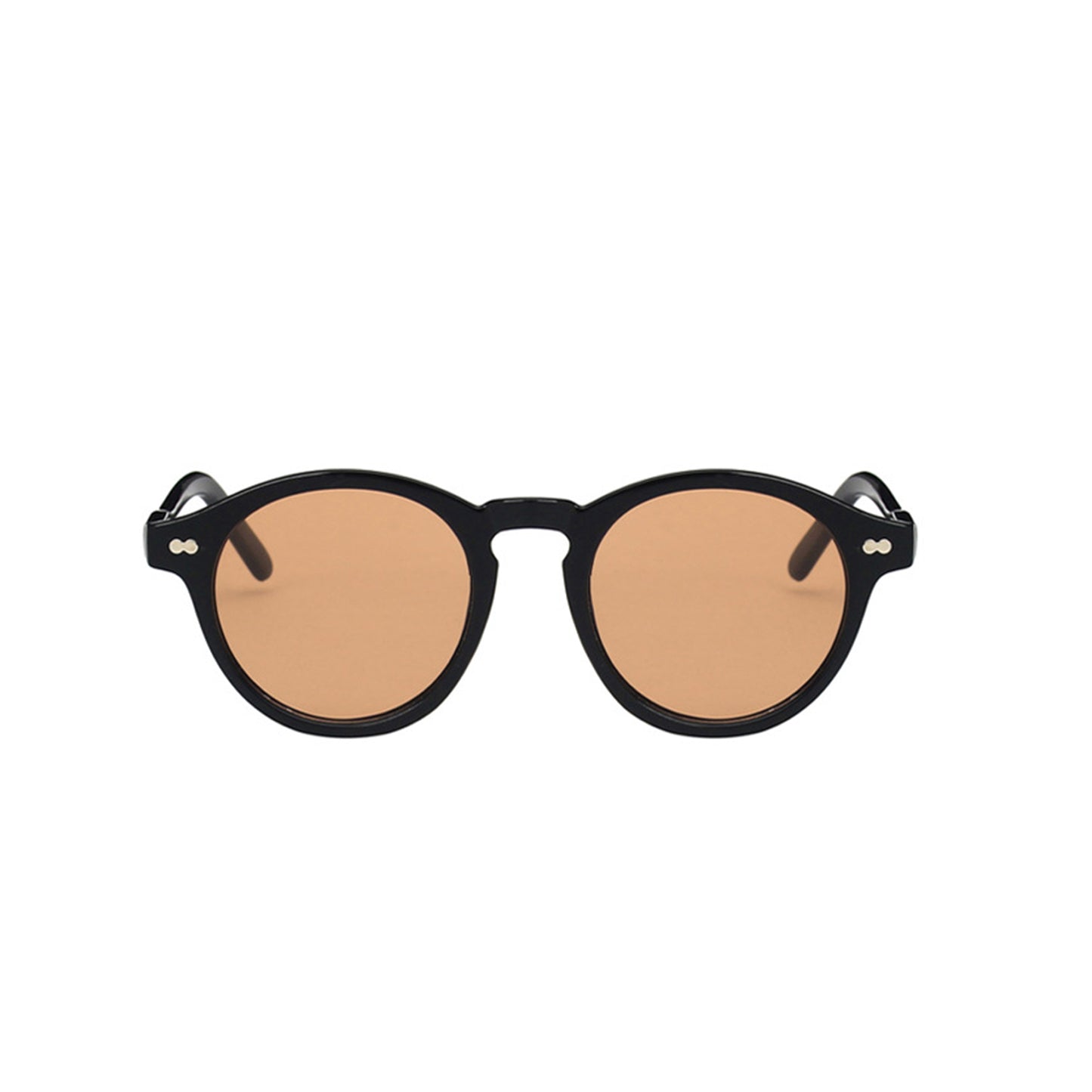 Round Full Thick Frame Sunglasses - Quaworth
