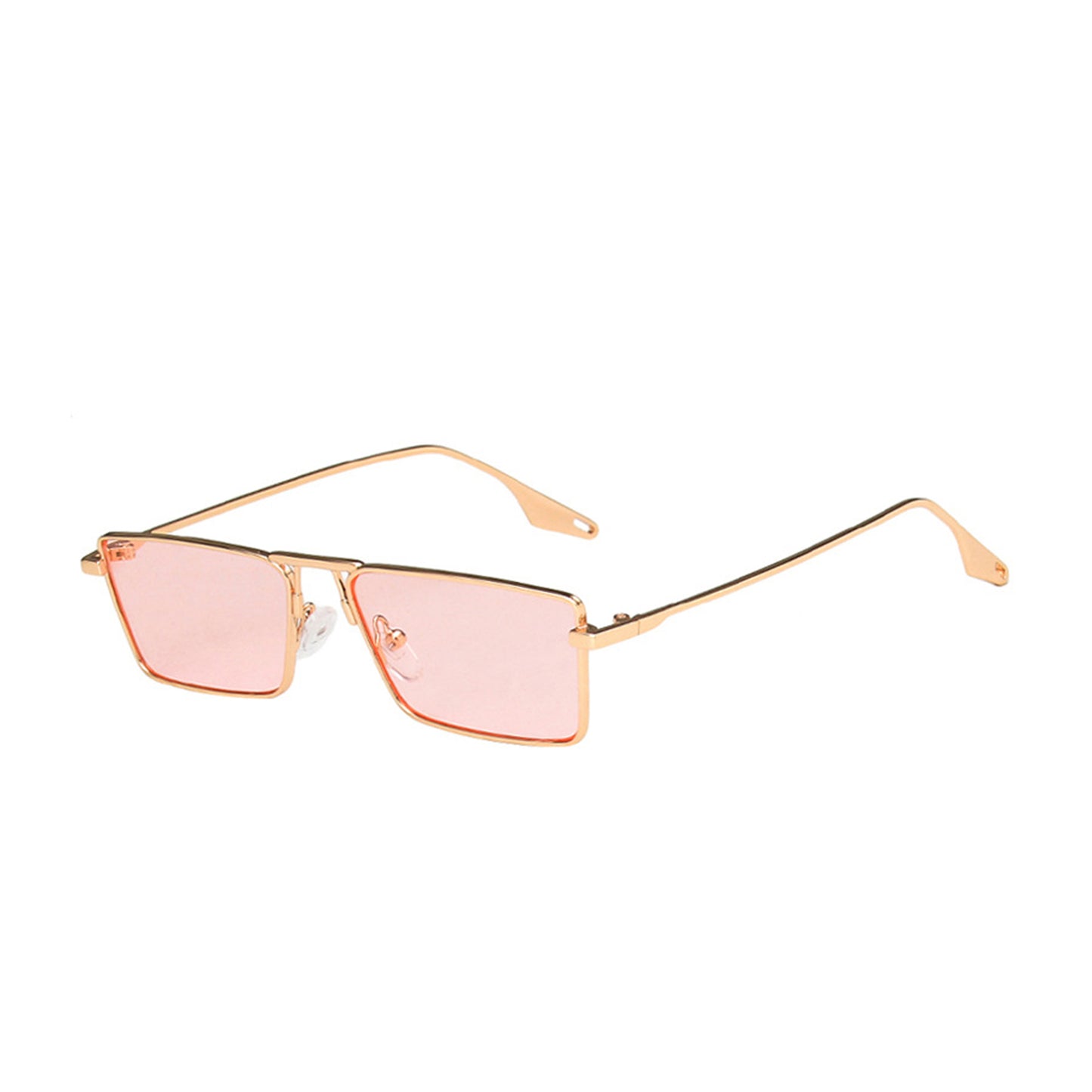 Metal Square Frame Sunglasses - Quaworth