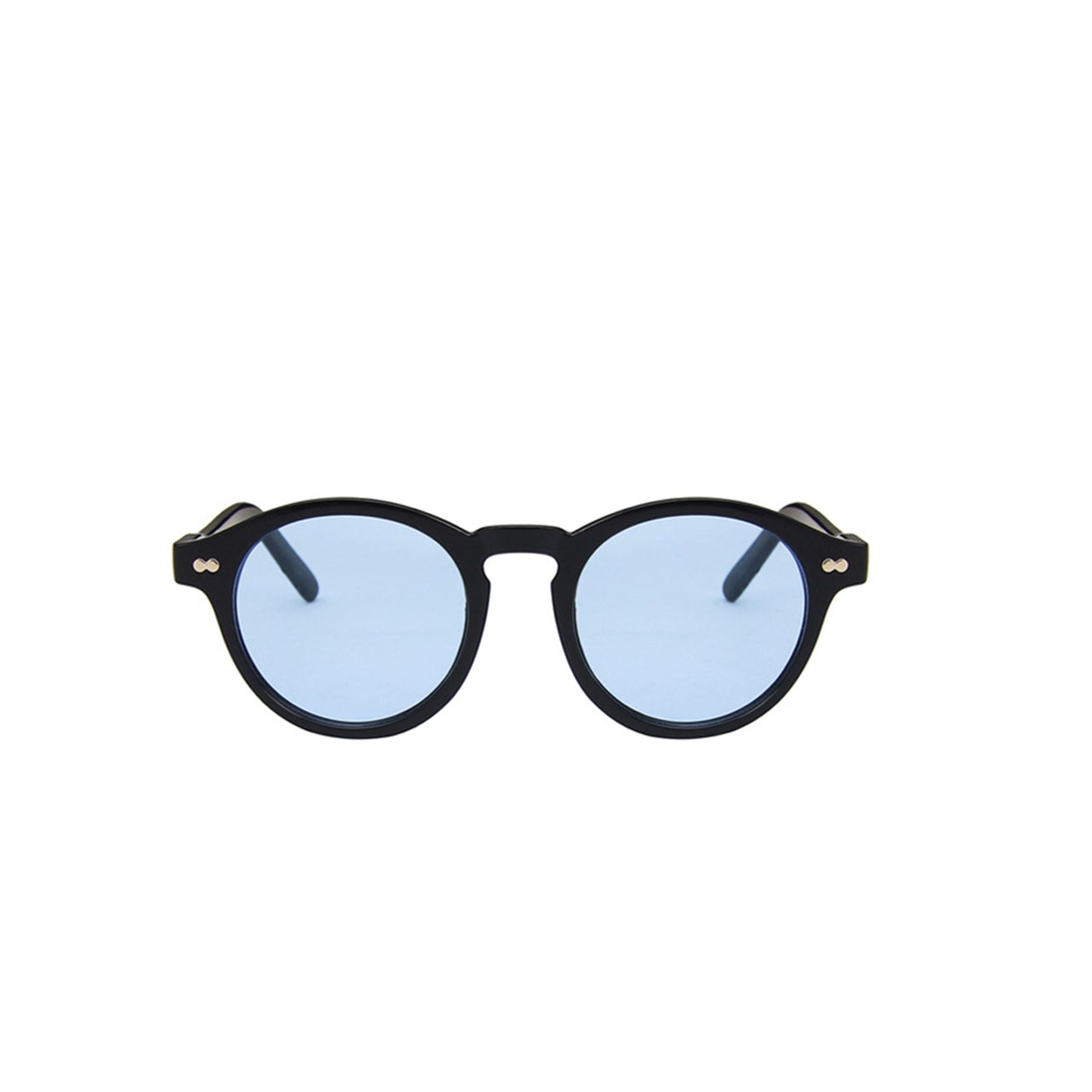 Round Full Thick Frame Sunglasses - Quaworth