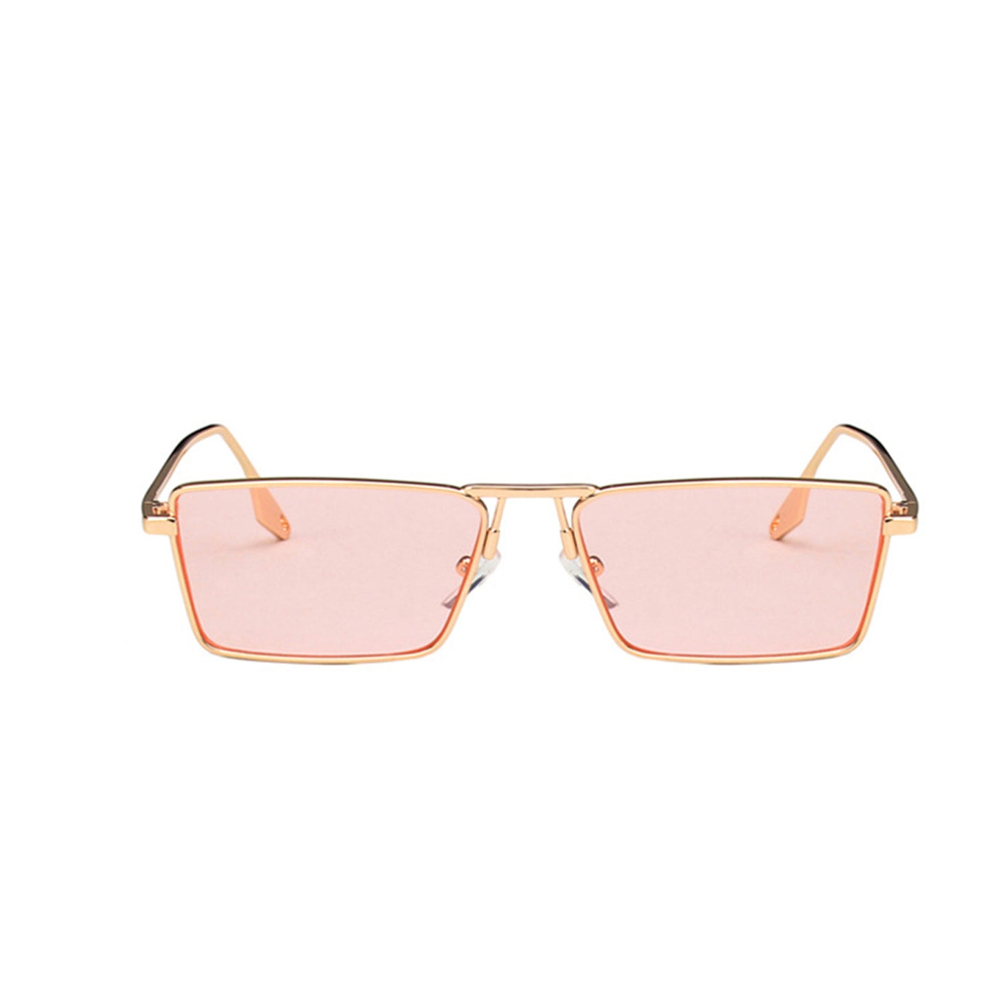Metal Square Frame Sunglasses - Quaworth