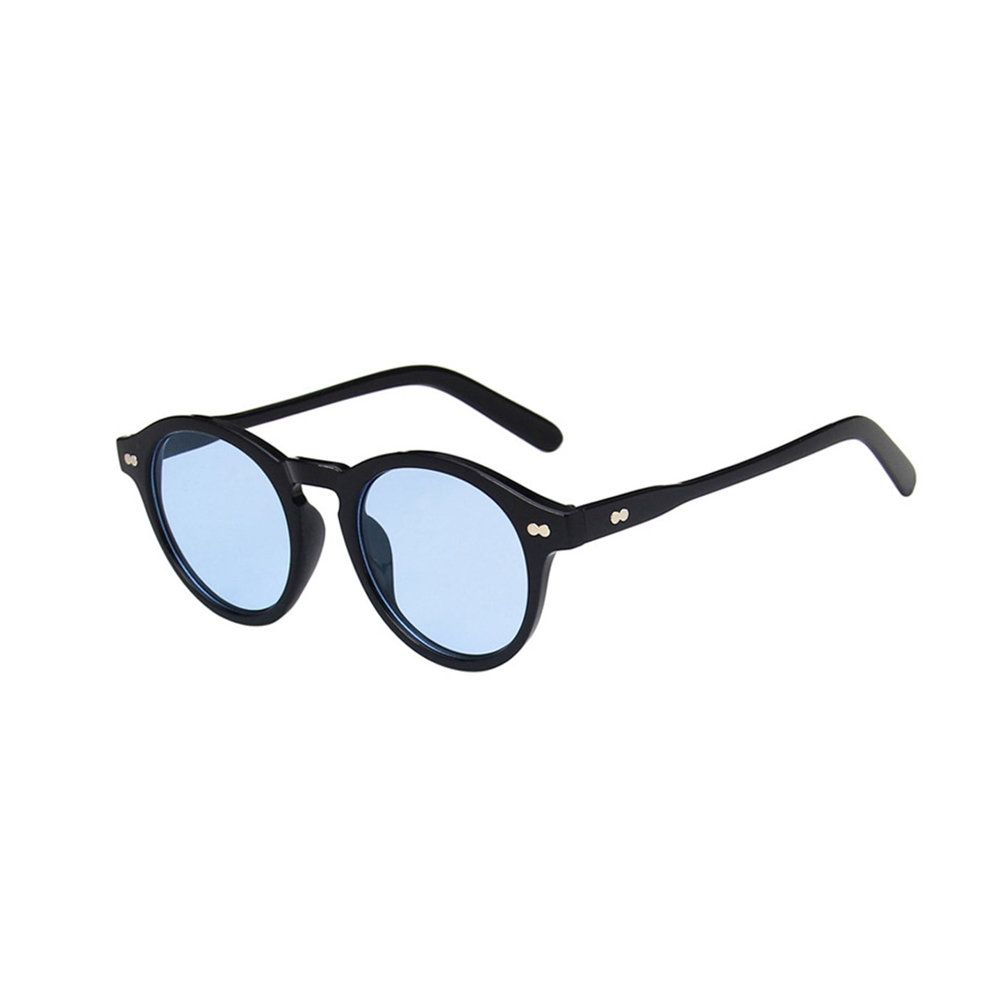 Round Full Thick Frame Sunglasses - Quaworth
