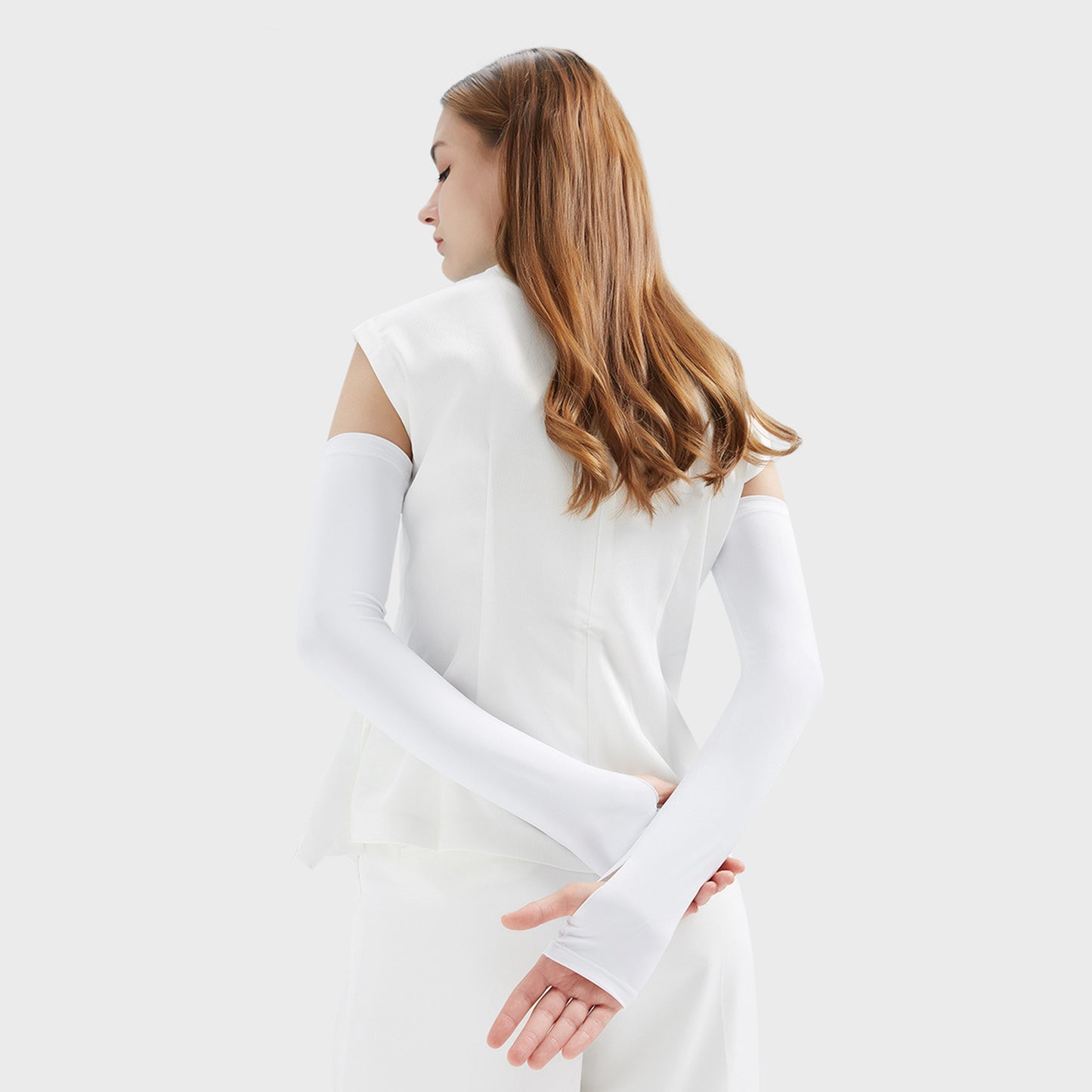 Ice Silk Cooling Sunscreen Arm Sleeves - Quaworth