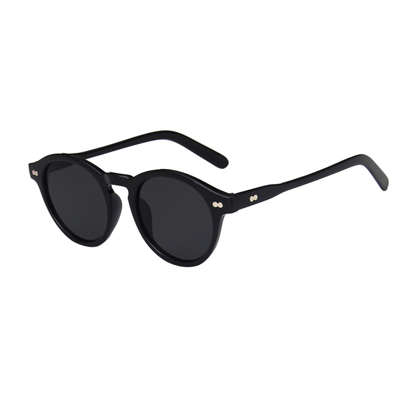 Round Full Thick Frame Sunglasses - Quaworth