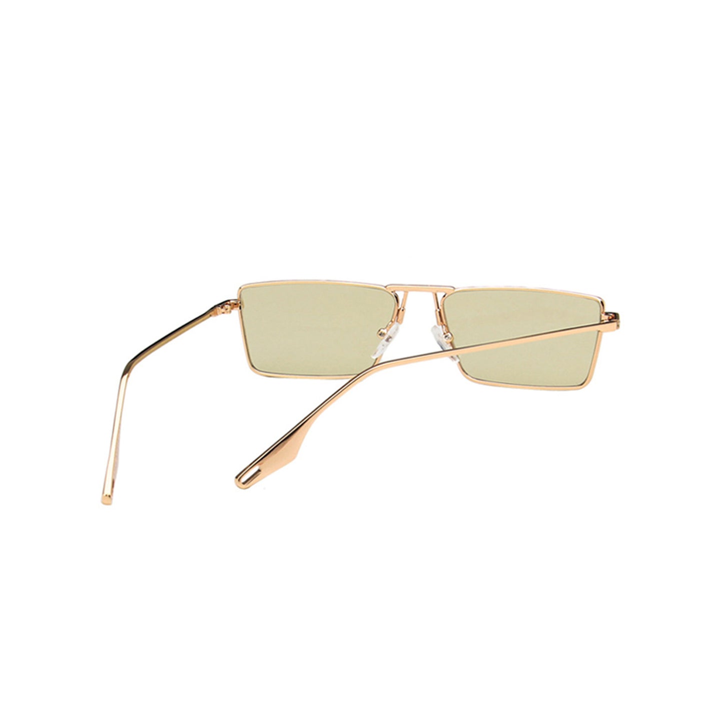 Metal Square Frame Sunglasses - Quaworth