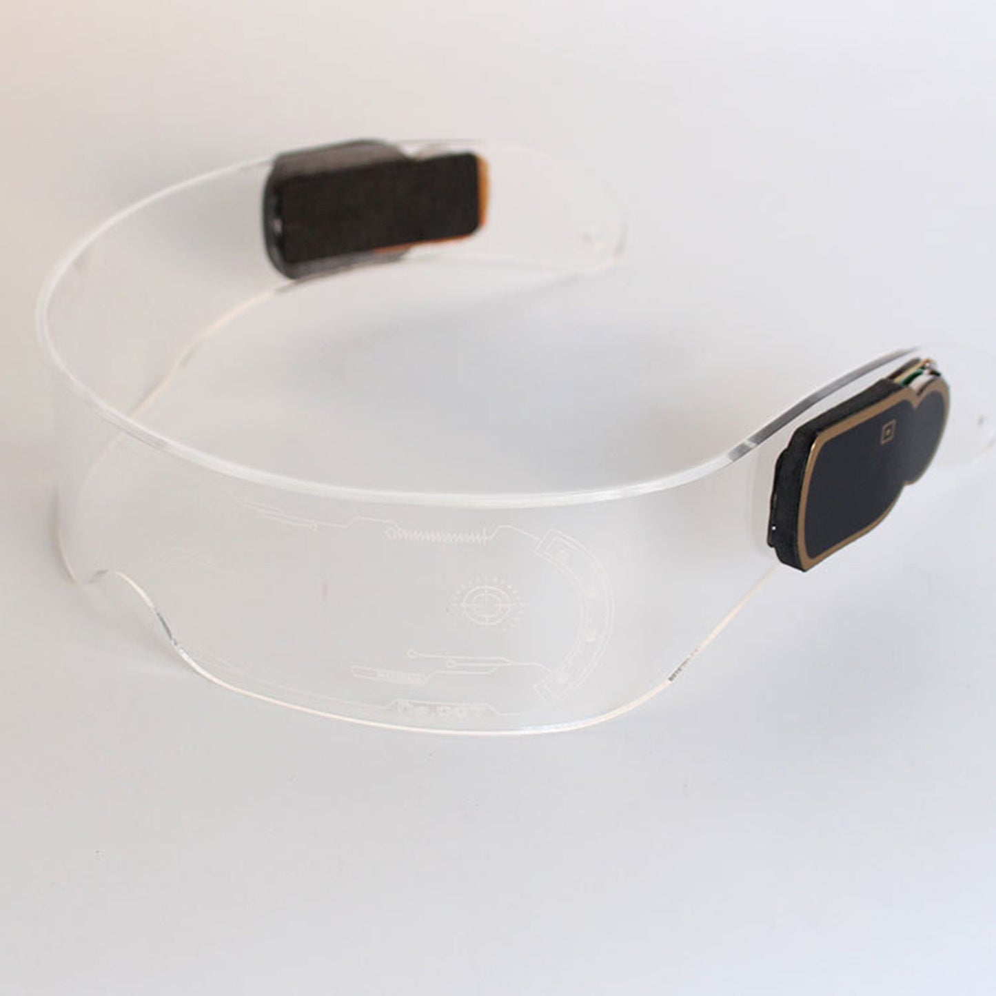 LED Light Party Visor Glasses - Quaworth