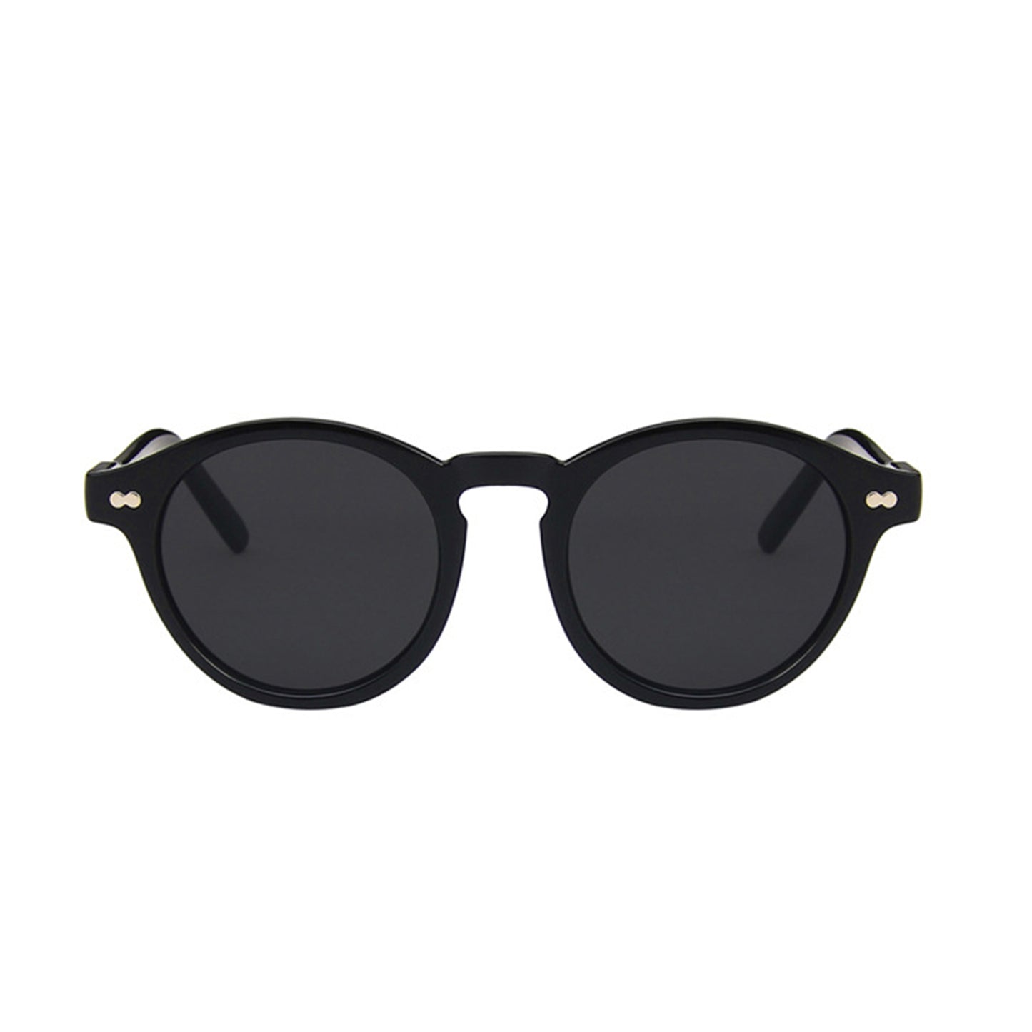Round Full Thick Frame Sunglasses - Quaworth