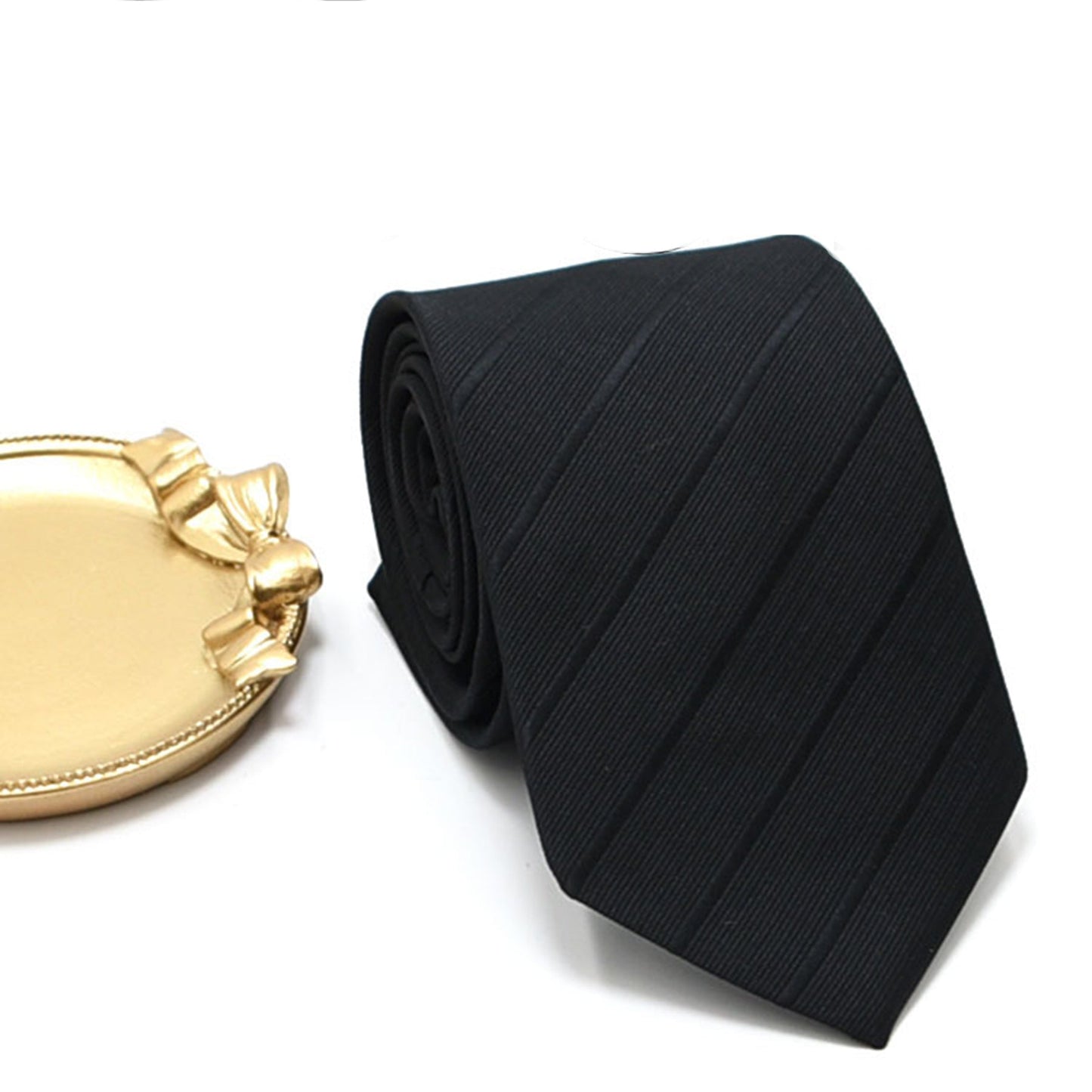 Striped Pattern Formal Tie - Quaworth