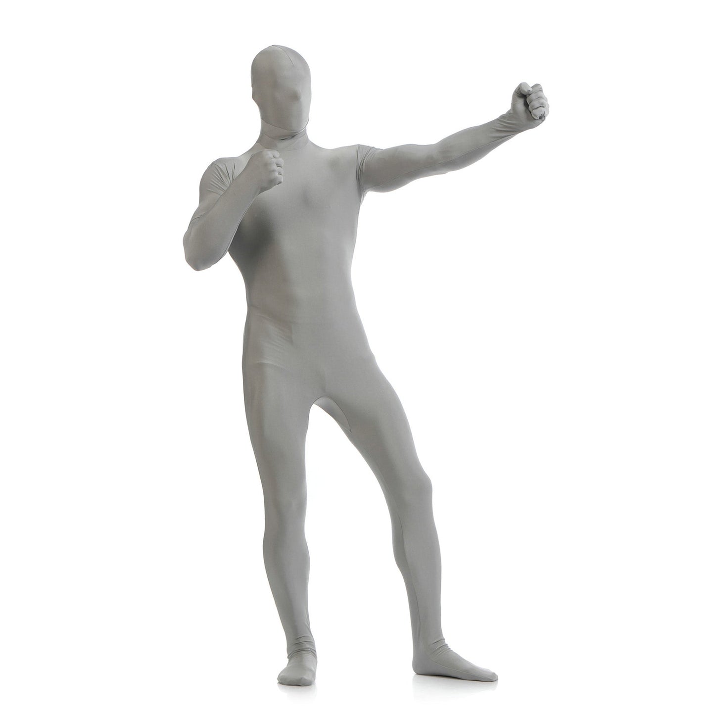 Solid Color Full Cover Lycra Spandex Zentai Bodysuit - Quaworth