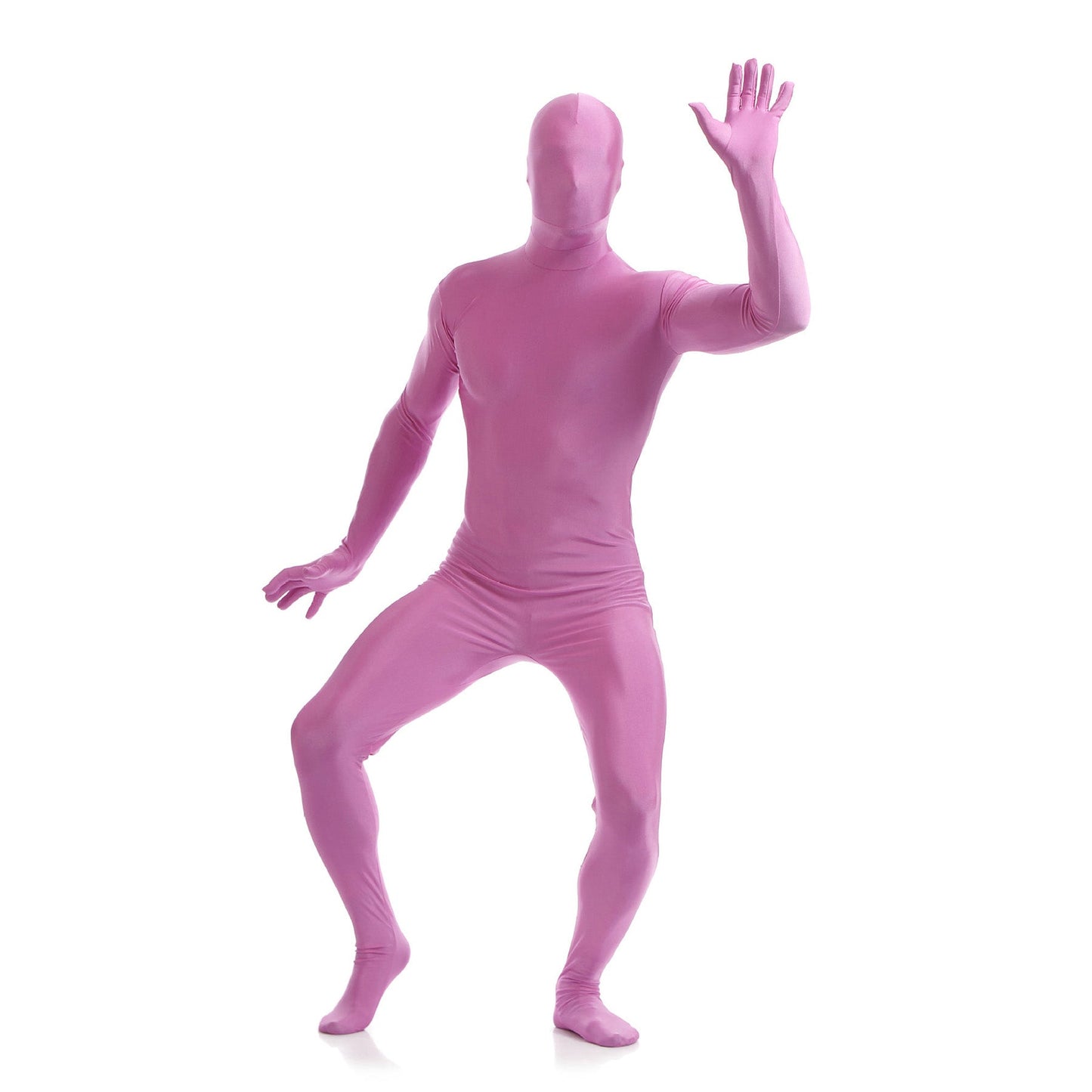 Solid Color Full Cover Lycra Spandex Zentai Bodysuit - Quaworth