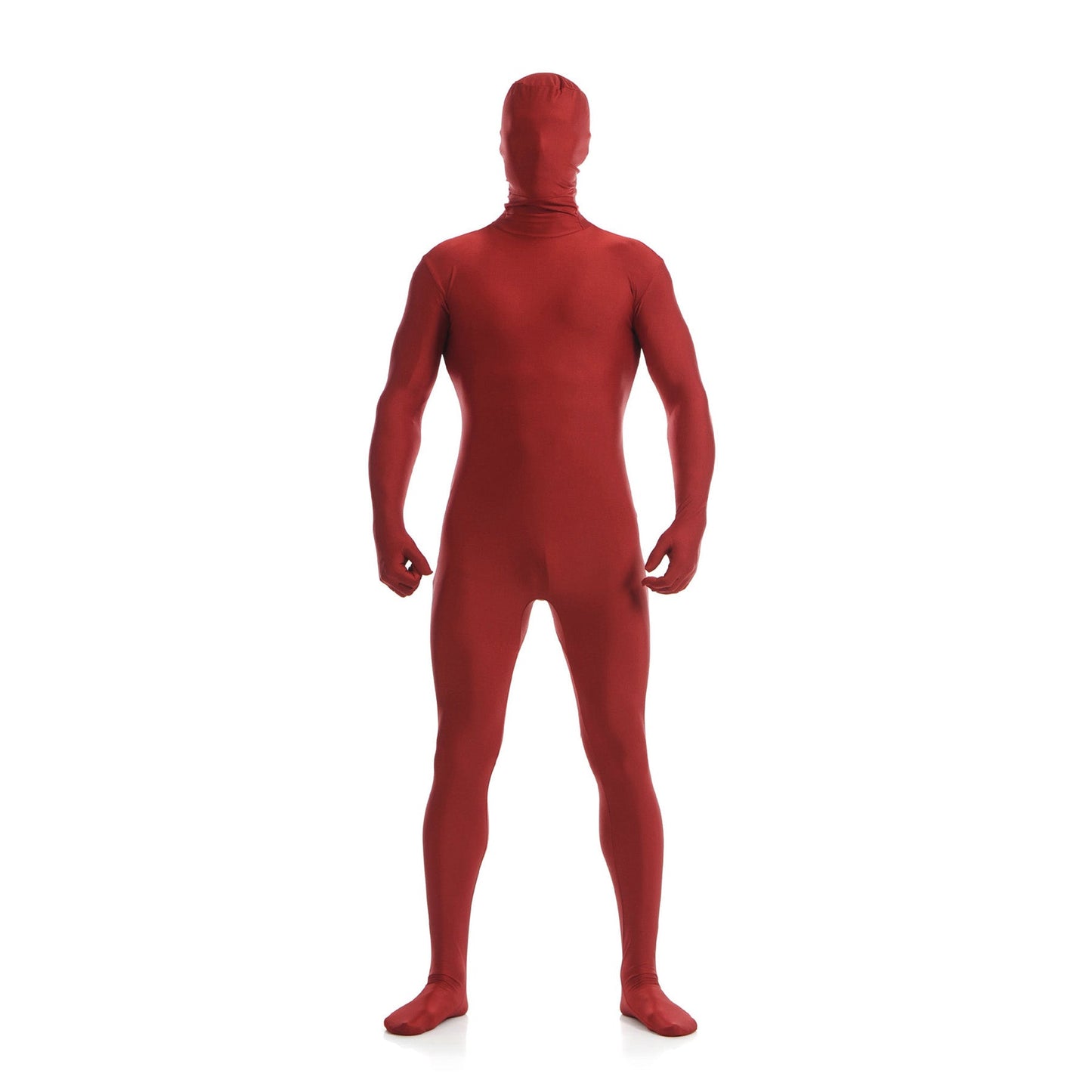 Solid Color Full Cover Lycra Spandex Zentai Bodysuit - Quaworth