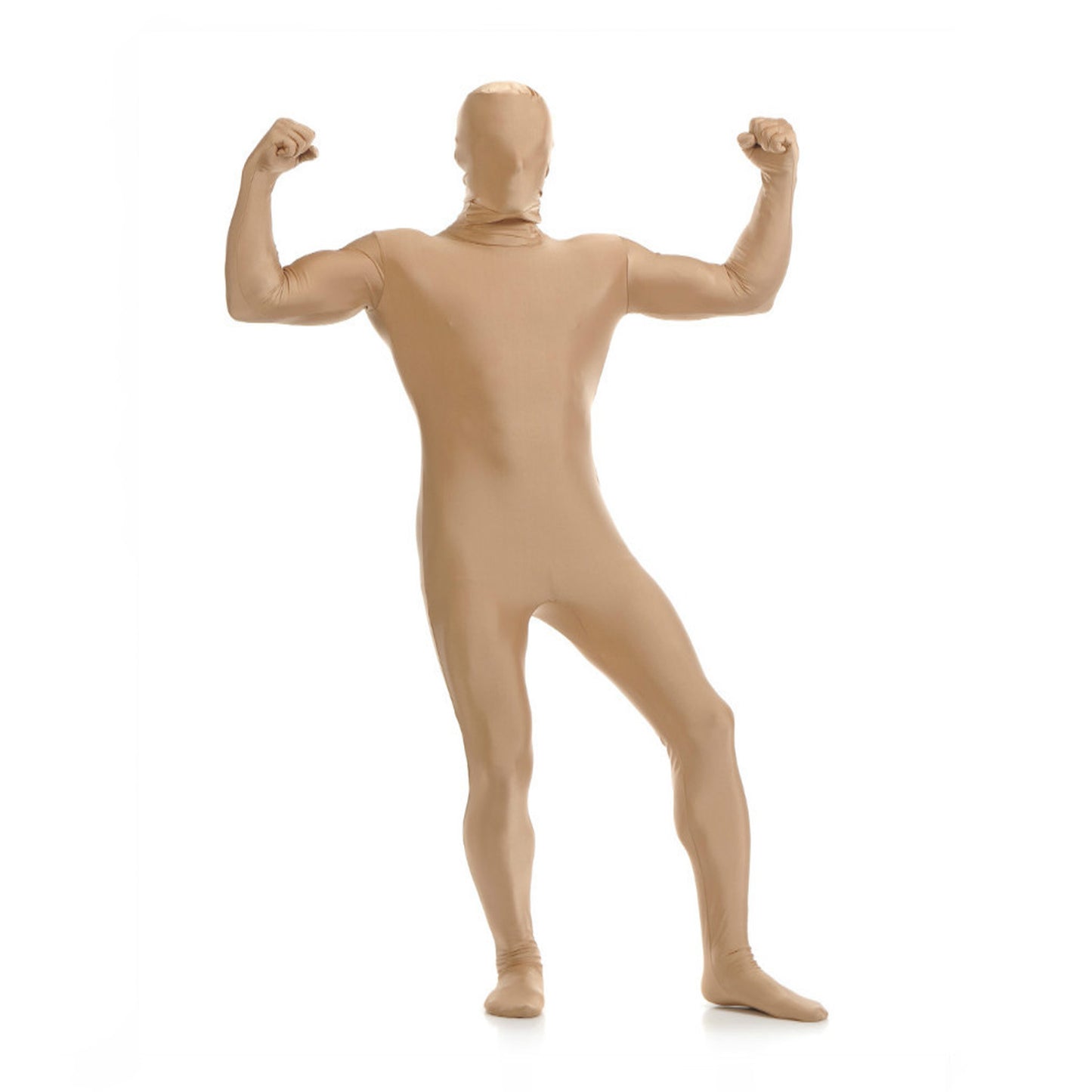 Solid Color Full Cover Lycra Spandex Zentai Bodysuit - Quaworth