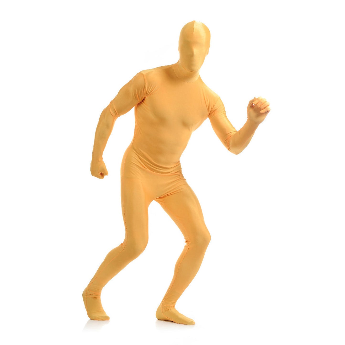 Solid Color Full Cover Lycra Spandex Zentai Bodysuit - Quaworth