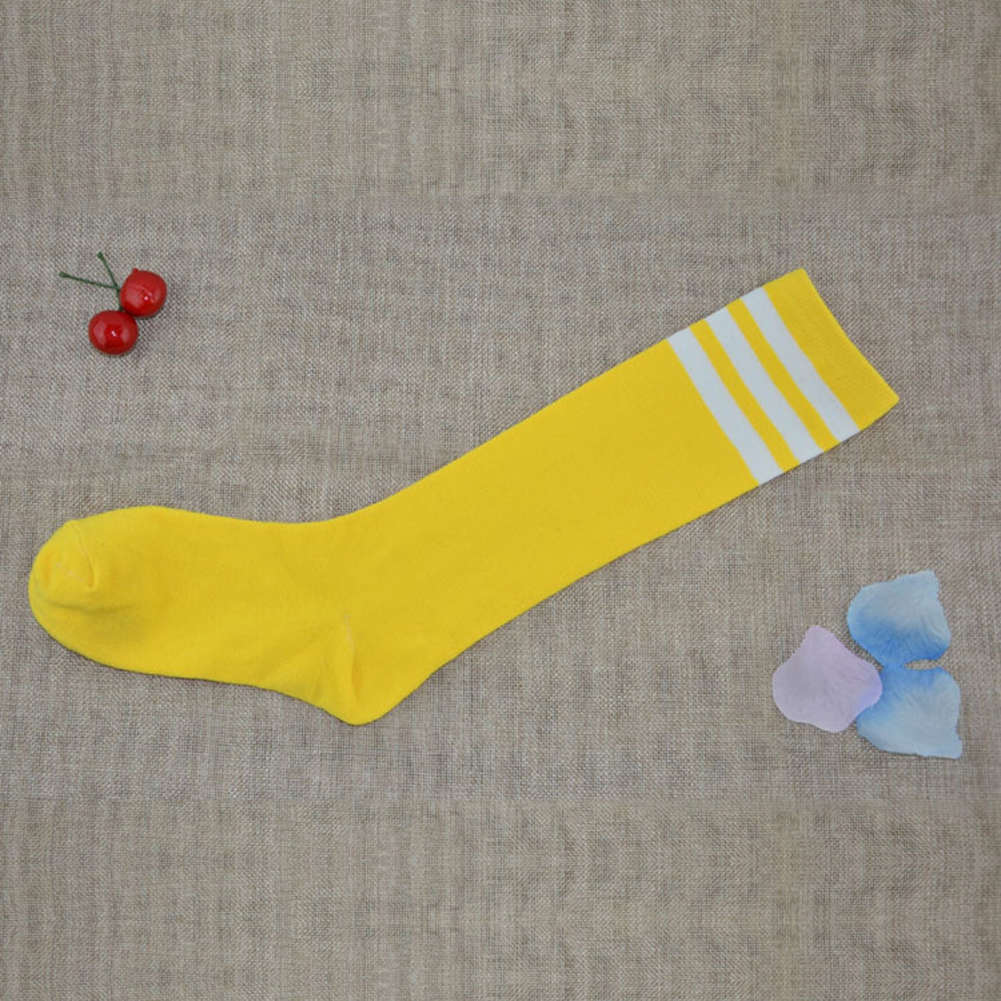 Three Bar Stripe Medium Tube Stocking - Quaworth