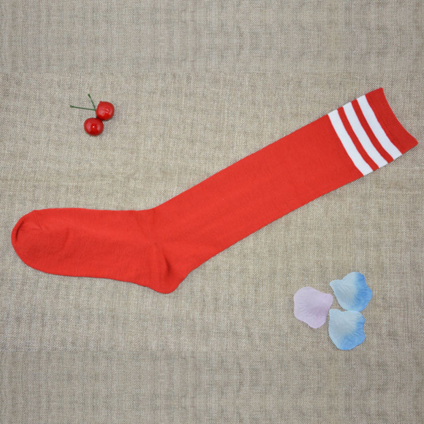 Three Bar Stripe Medium Tube Stocking - Quaworth