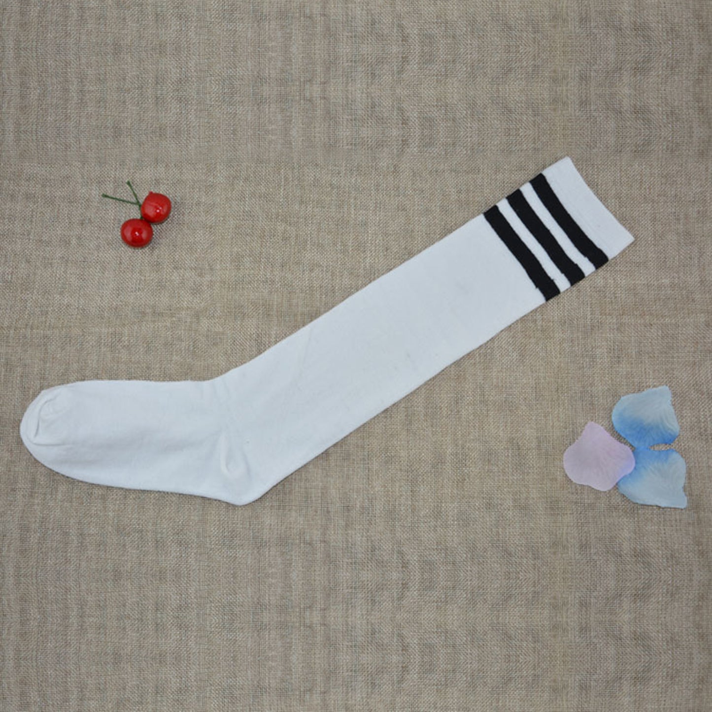 Three Bar Stripe Medium Tube Stocking - Quaworth