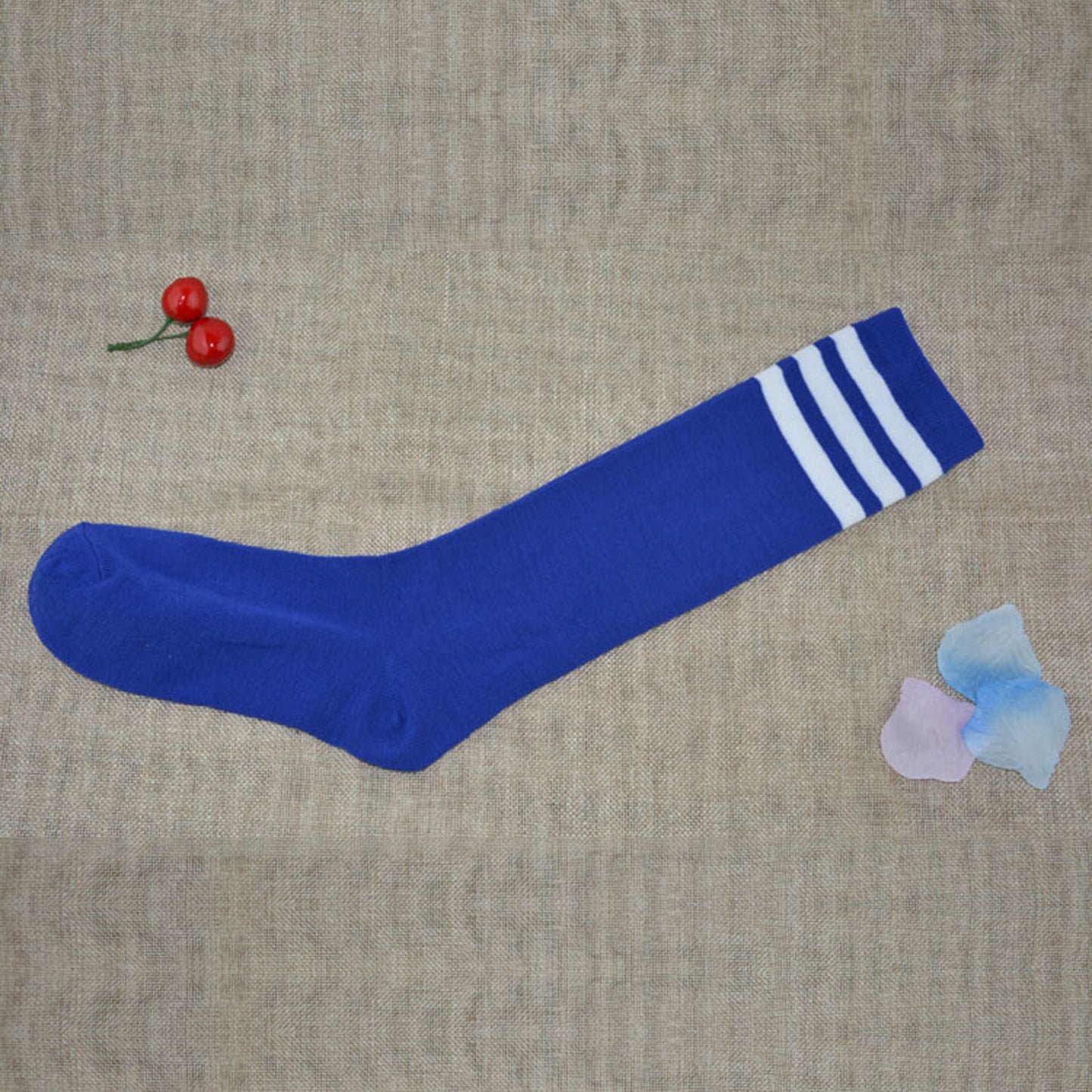 Three Bar Stripe Medium Tube Stocking - Quaworth