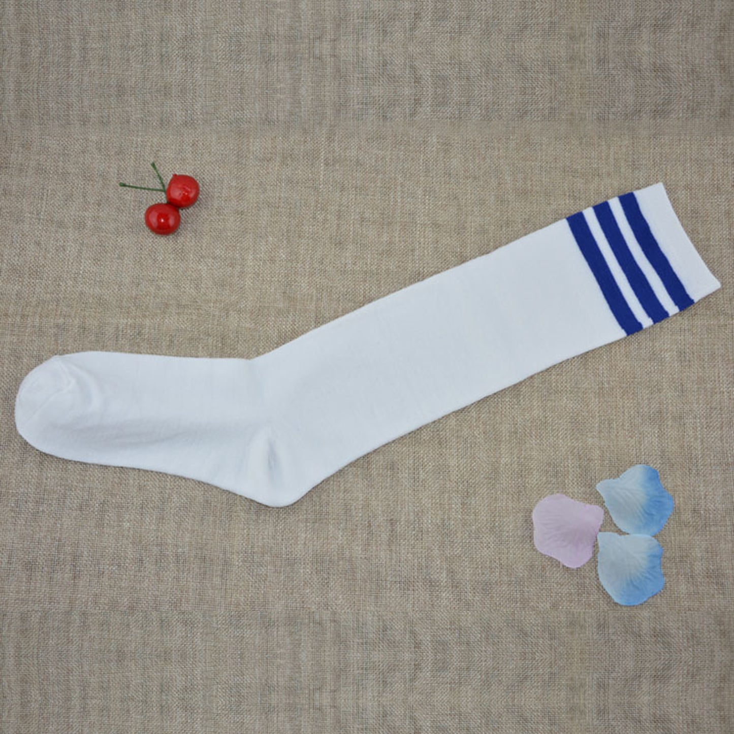 Three Bar Stripe Medium Tube Stocking - Quaworth