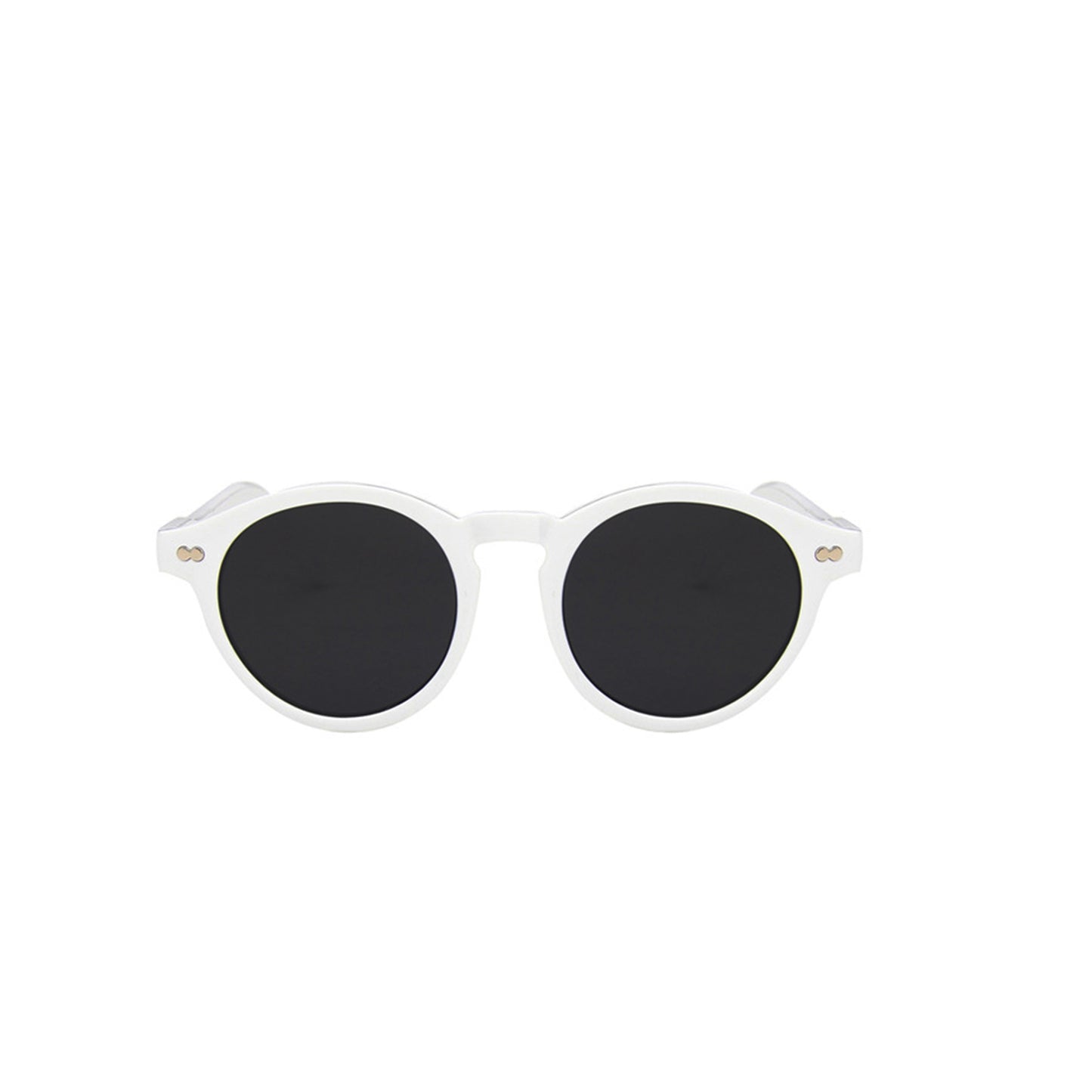 Round Full Thick Frame Sunglasses - Quaworth