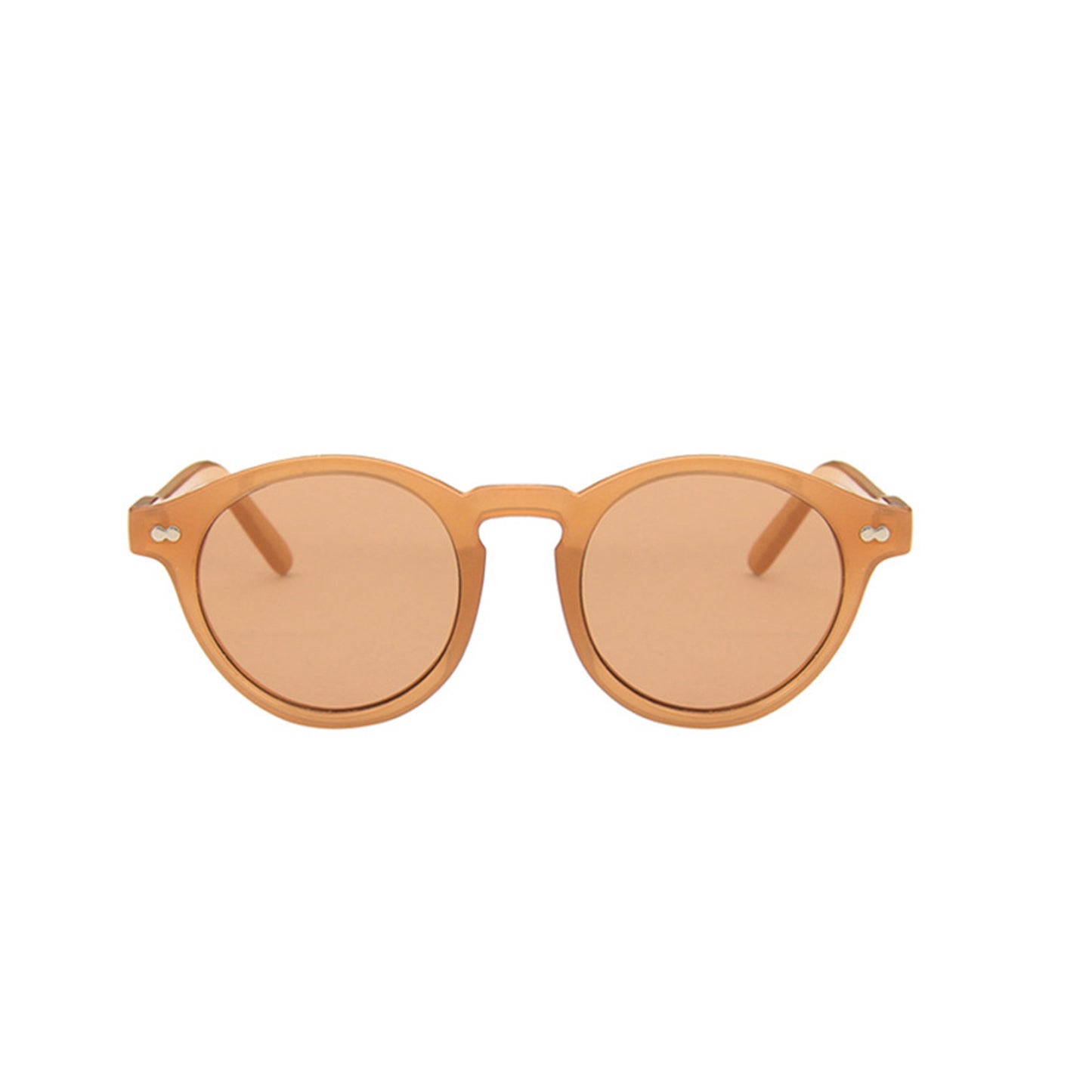 Round Full Thick Frame Sunglasses - Quaworth