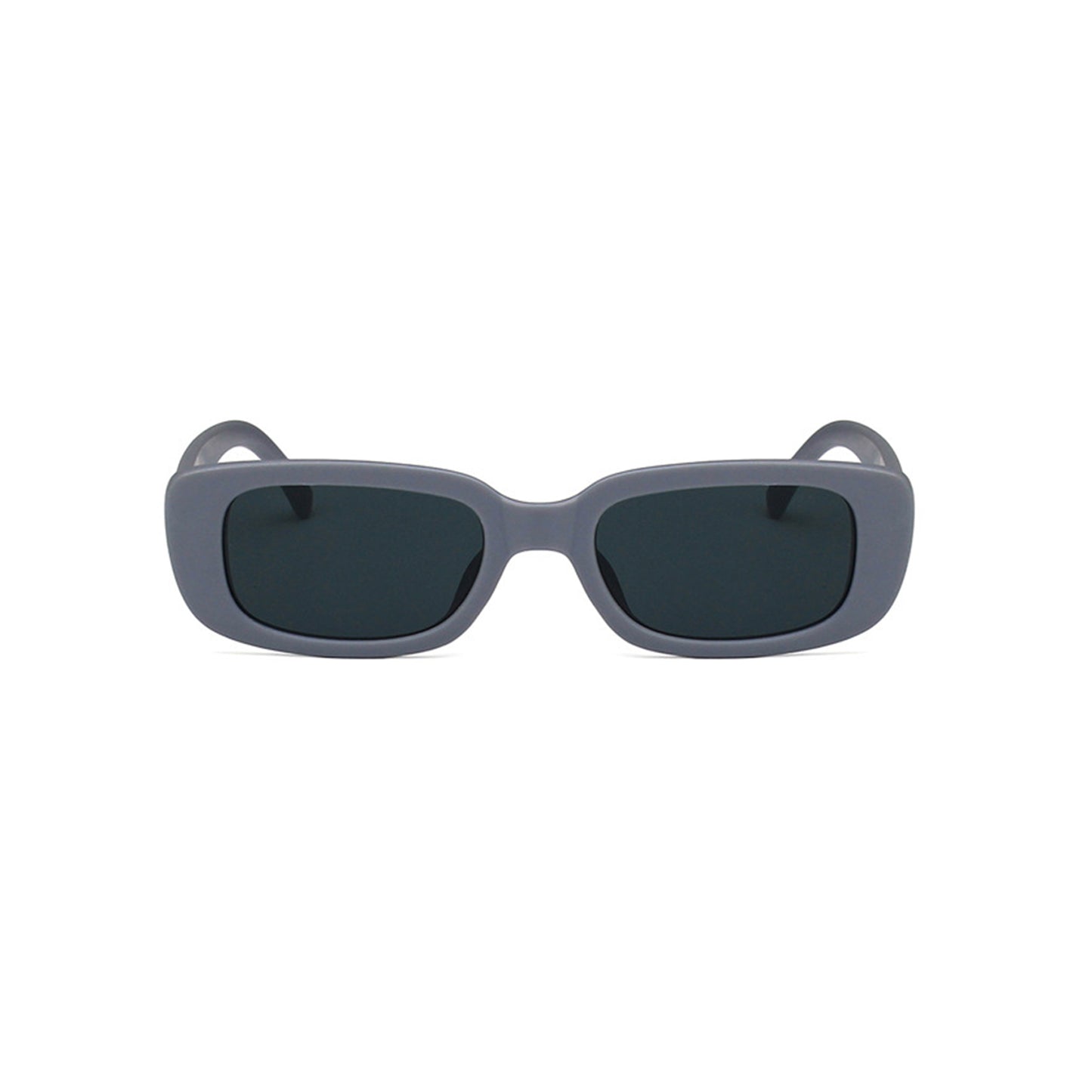Square Cat Eye Small Thick Frame Resin Sunglasses - Quaworth