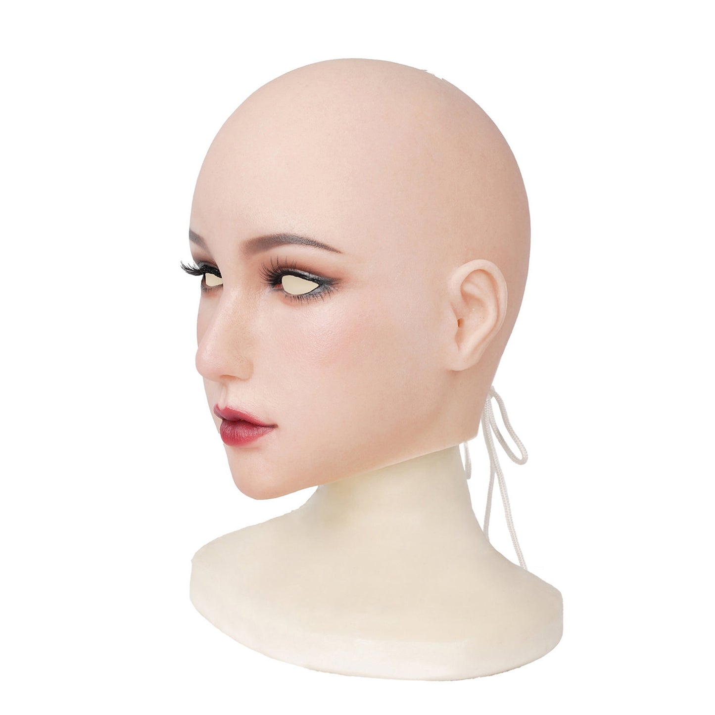 Chin Silicone Realistic Face Female Mask - Quaworth