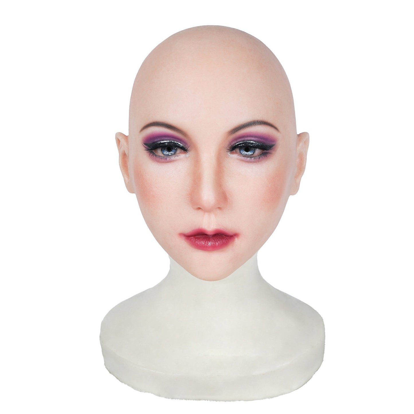 Chin Silicone Realistic Face Female Mask - Quaworth