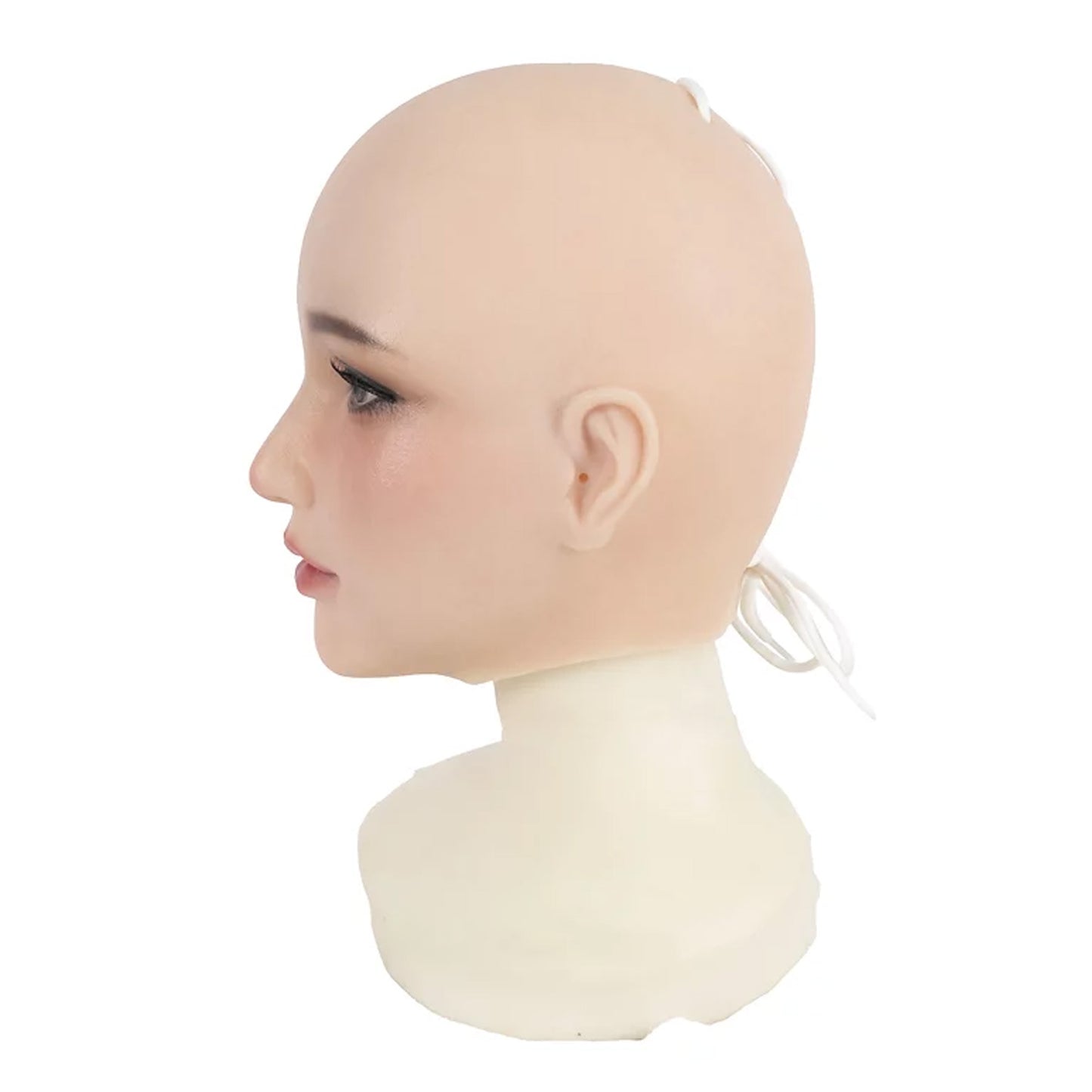 Chin Silicone Realistic Face Female Mask - Quaworth