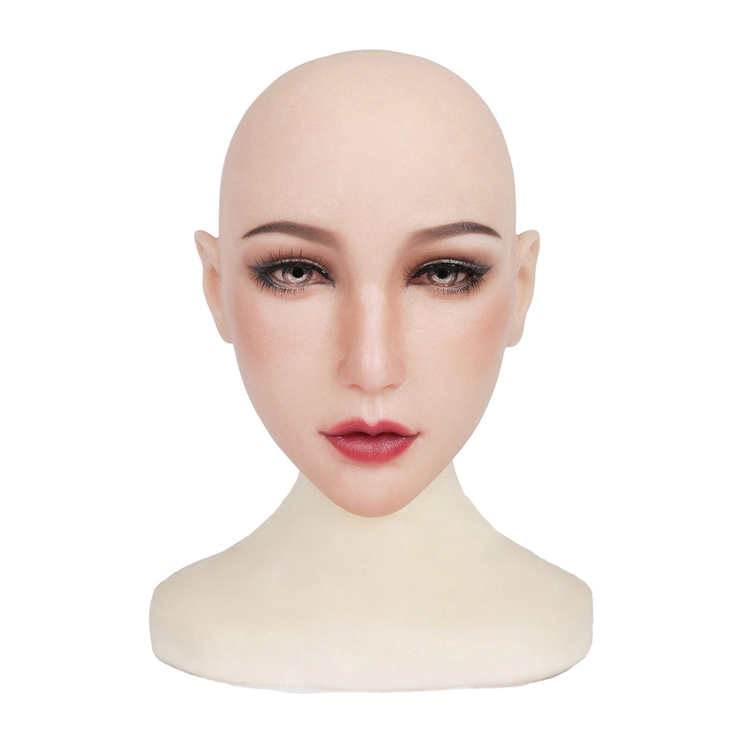 Chin Silicone Realistic Face Female Mask - Quaworth