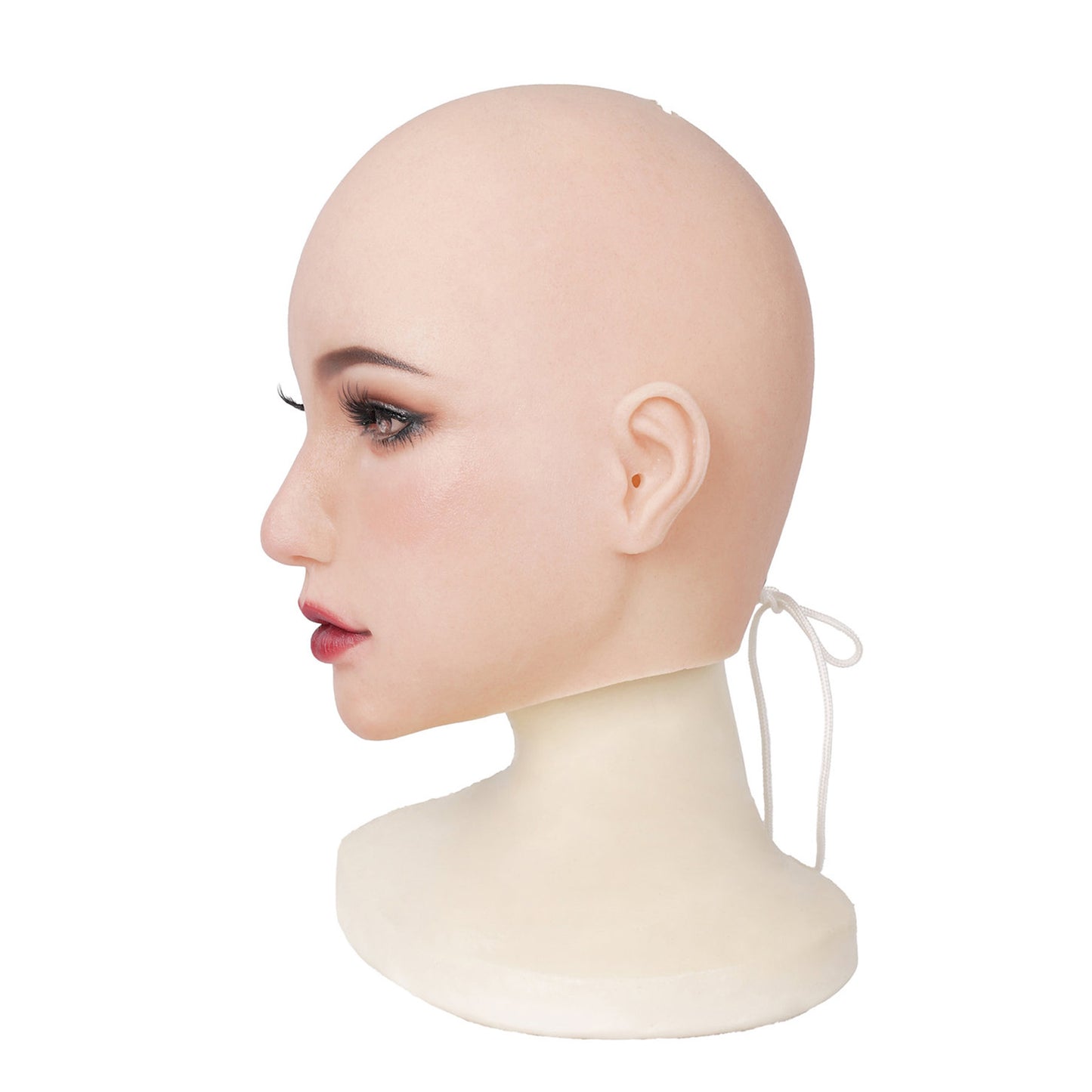 Chin Silicone Realistic Face Female Mask - Quaworth