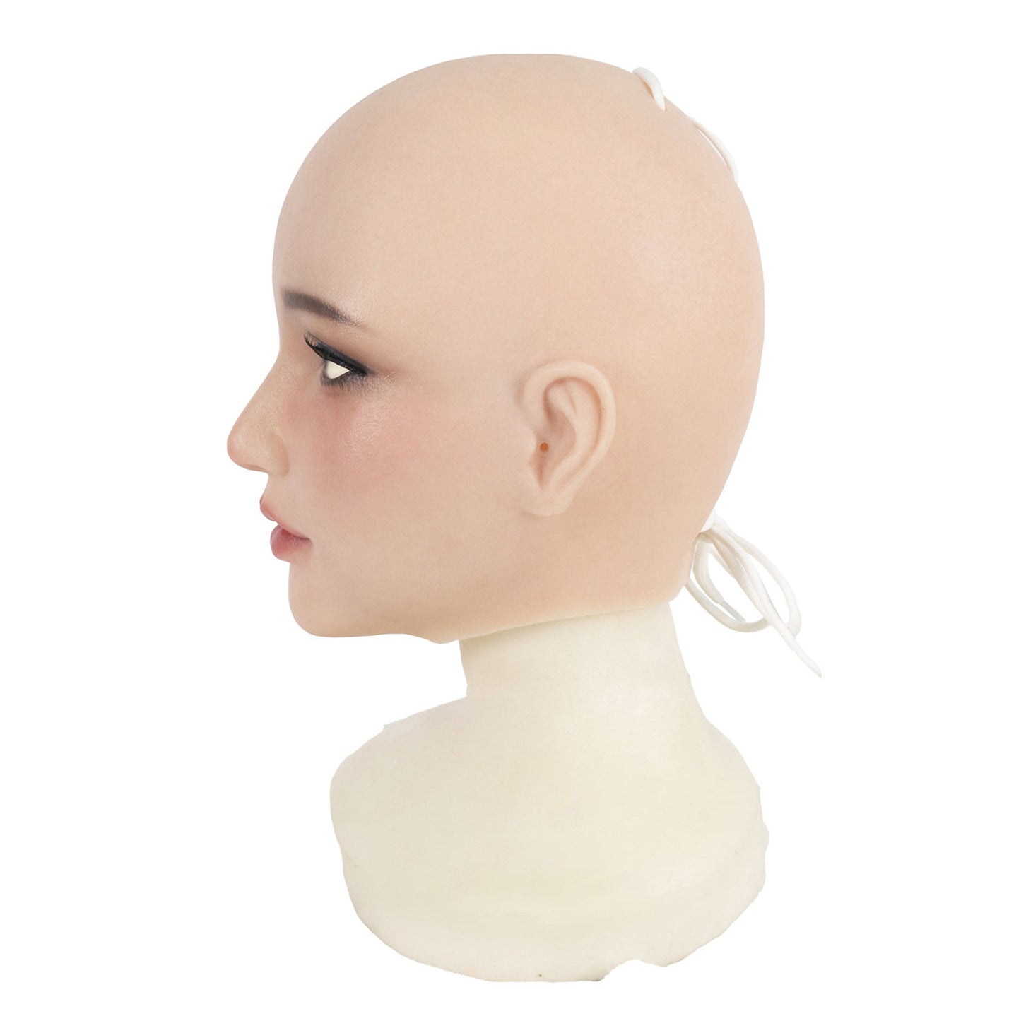 Chin Silicone Realistic Face Female Mask - Quaworth