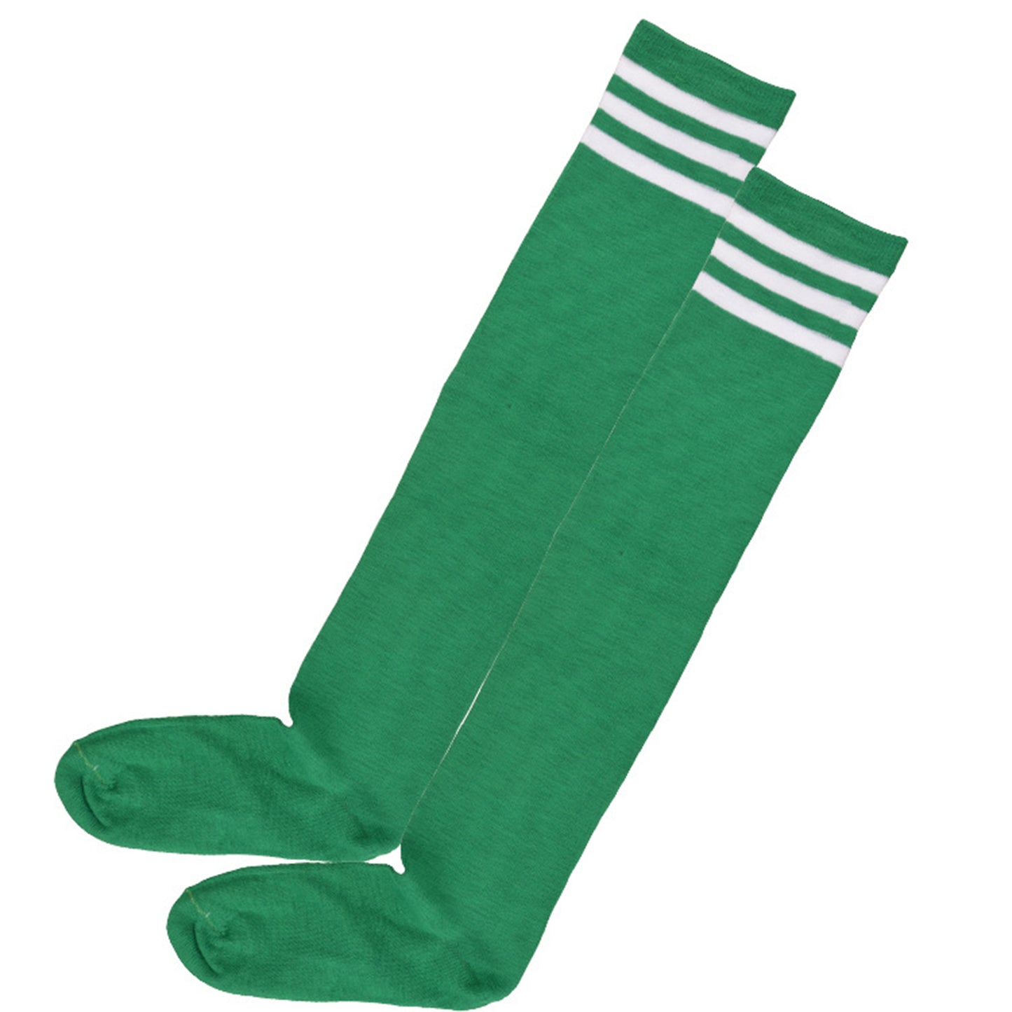 Three Bar Thigh High Socks - Quaworth