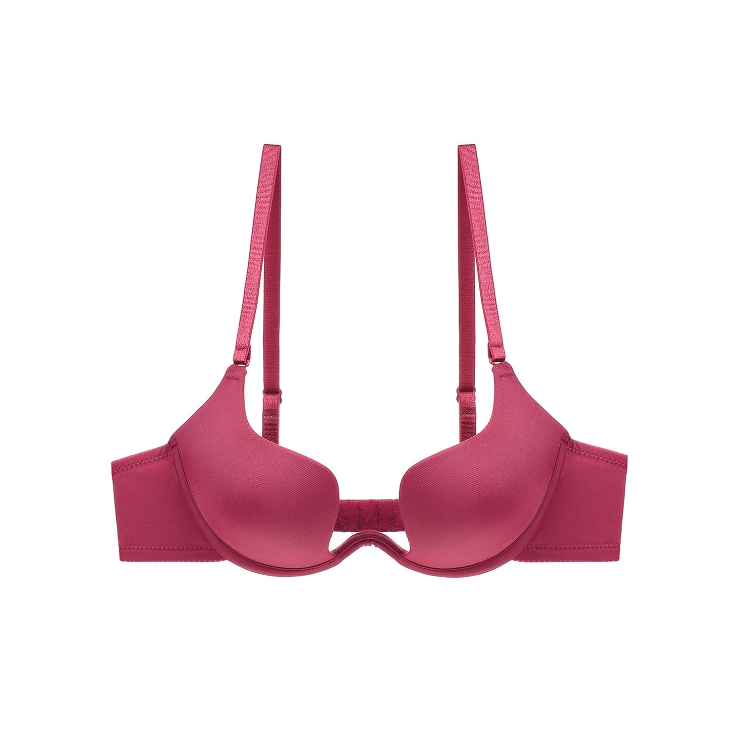 Solid Color U Plunge Bra - Quaworth