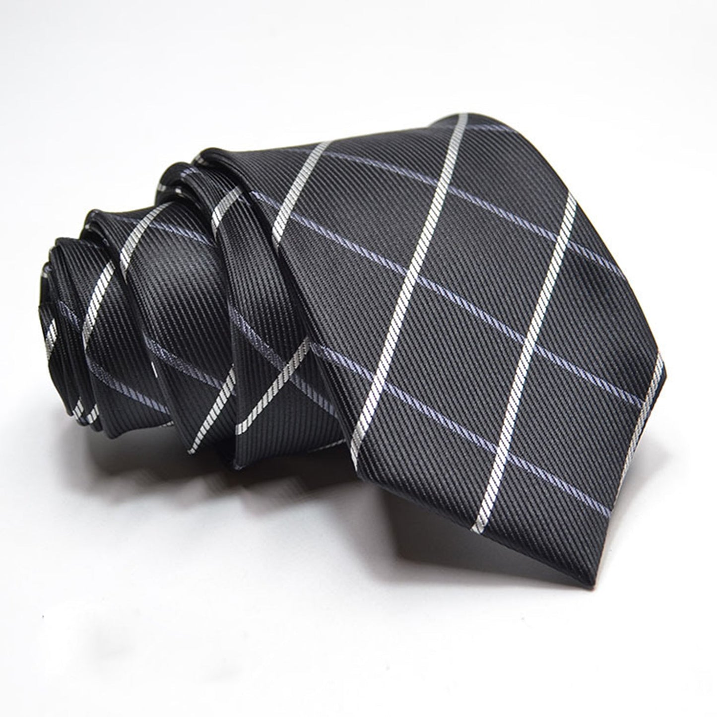 Striped Pattern Formal Tie - Quaworth