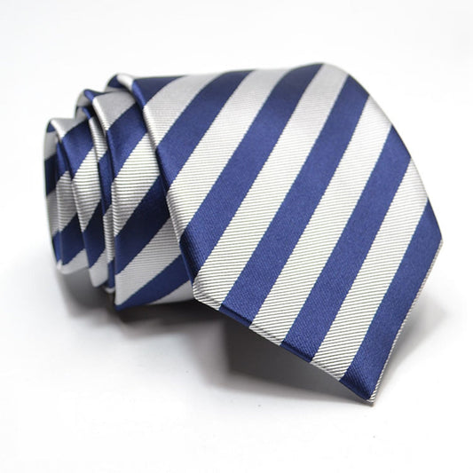 Striped Pattern Formal Tie - Quaworth