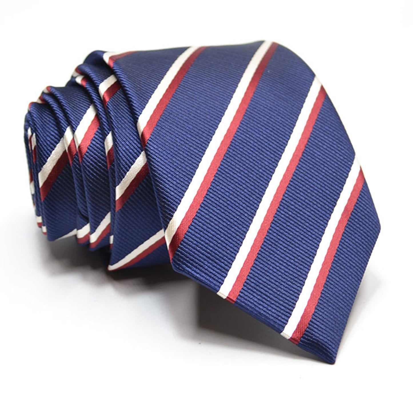 Striped Pattern Formal Tie - Quaworth