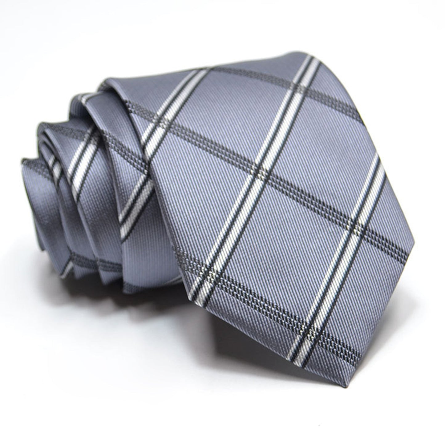 Striped Pattern Formal Tie - Quaworth