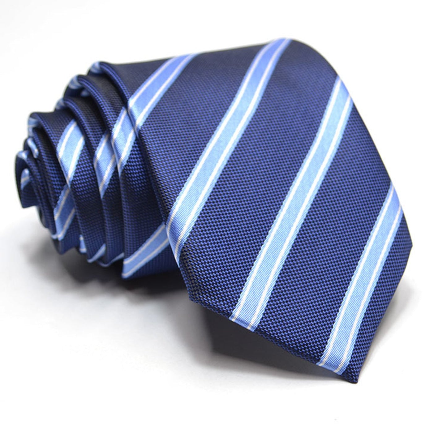 Striped Pattern Formal Tie - Quaworth