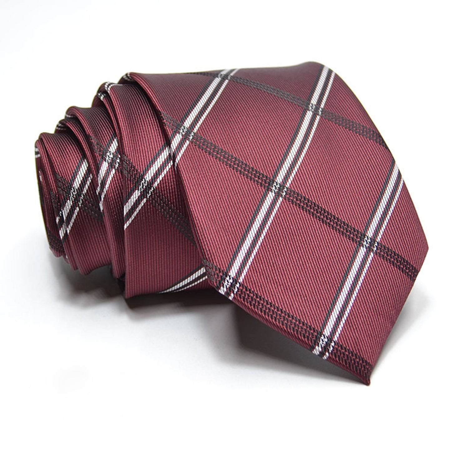 Striped Pattern Formal Tie - Quaworth