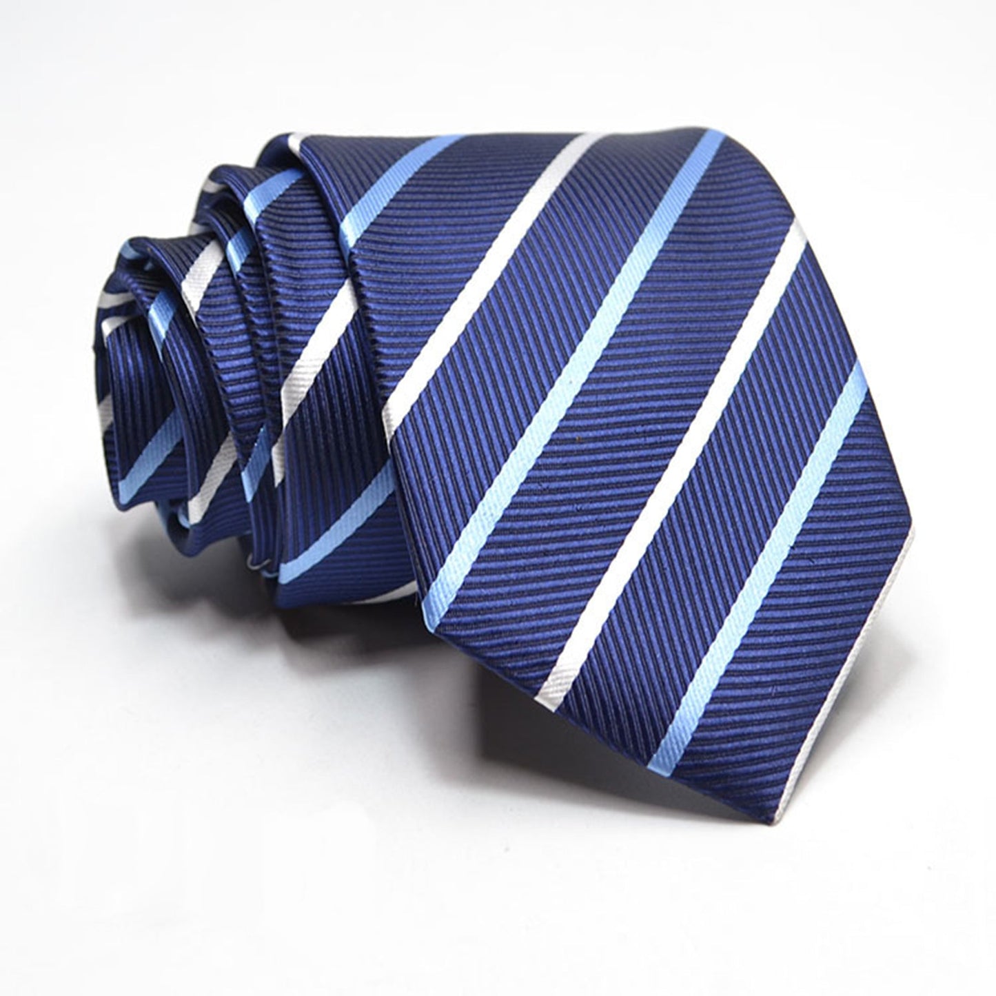 Striped Pattern Formal Tie - Quaworth