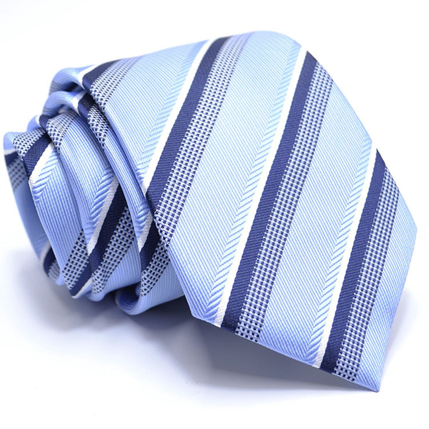 Striped Pattern Formal Tie - Quaworth