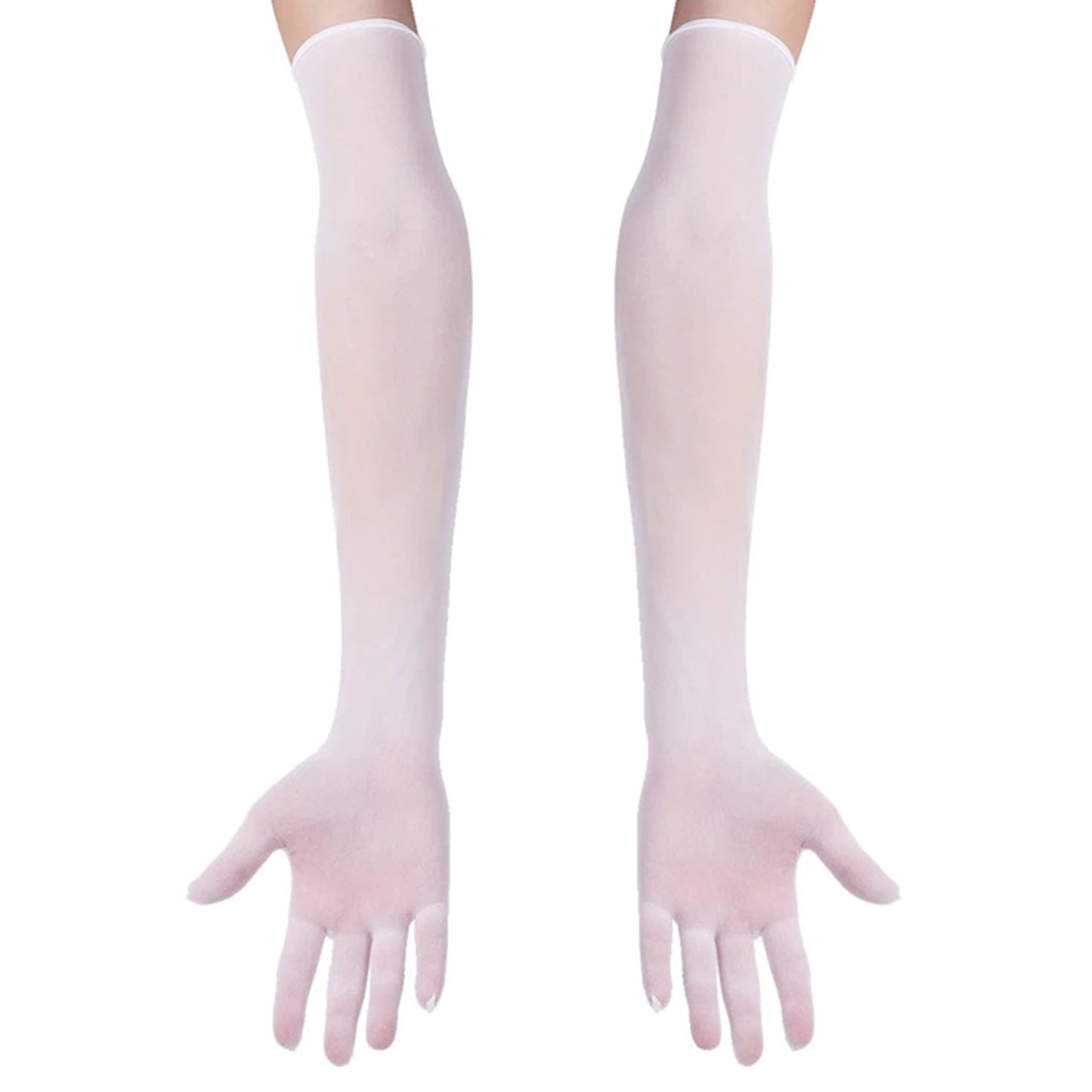 Seamless Sheer Opera Gloves - Quaworth